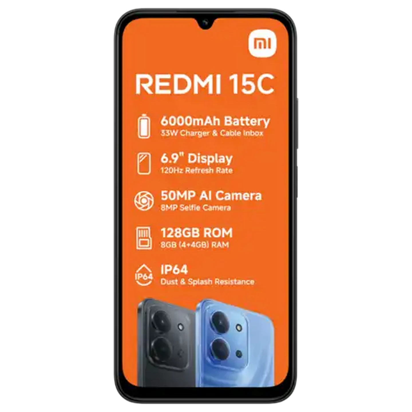 Image of Xiaomi Redmi 15C Midnight Black 128GB