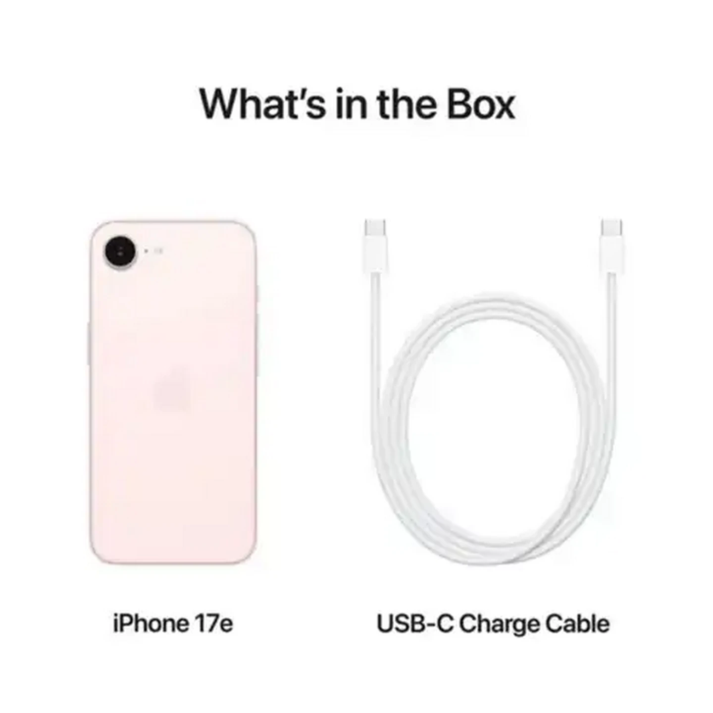 Image of iPhone 17e (256GB, Soft Pink)