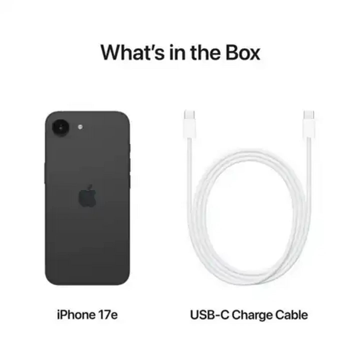 Image of iPhone 17e (256GB, Black)