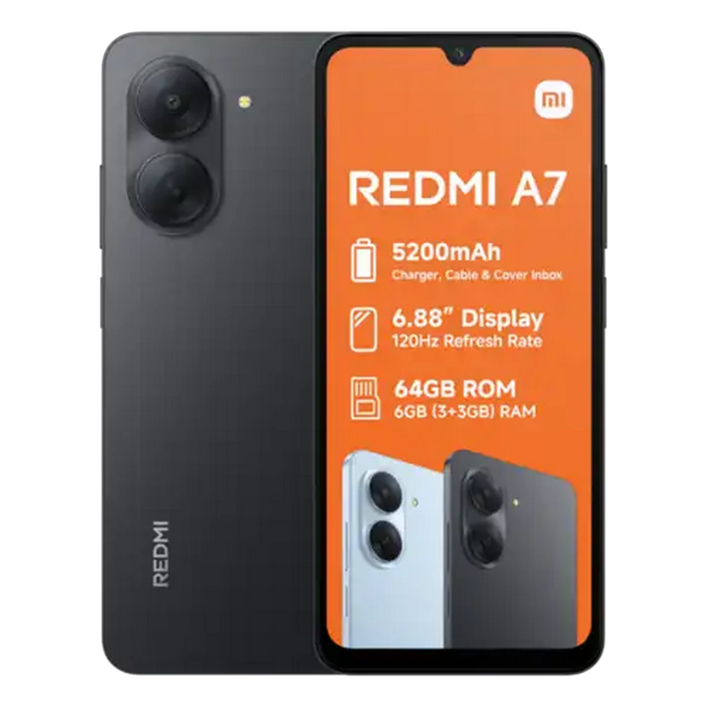 Image of Xiaomi Redmi A7 4G Black Smartphone 64GB