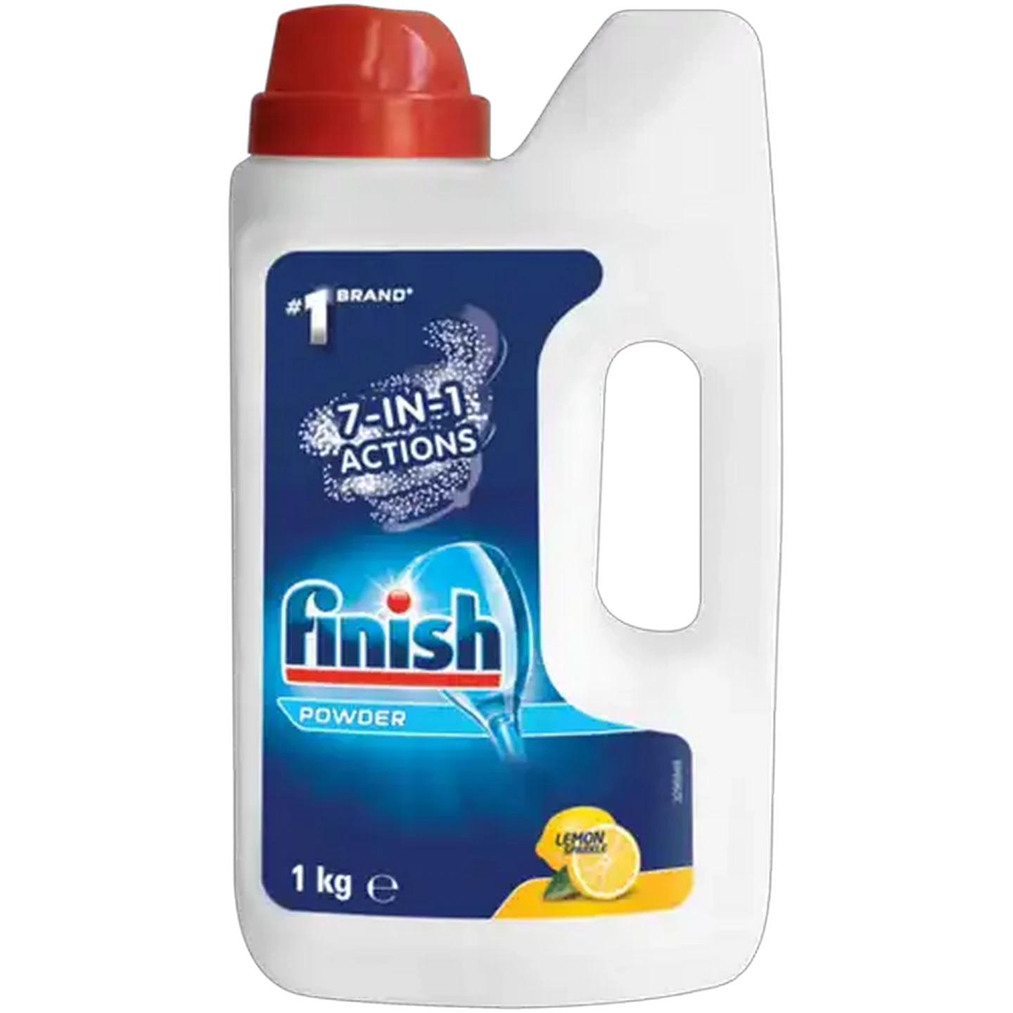 Image of Finish Lemon Sparkle 7-in-1 Dishwashing Powder 1kg