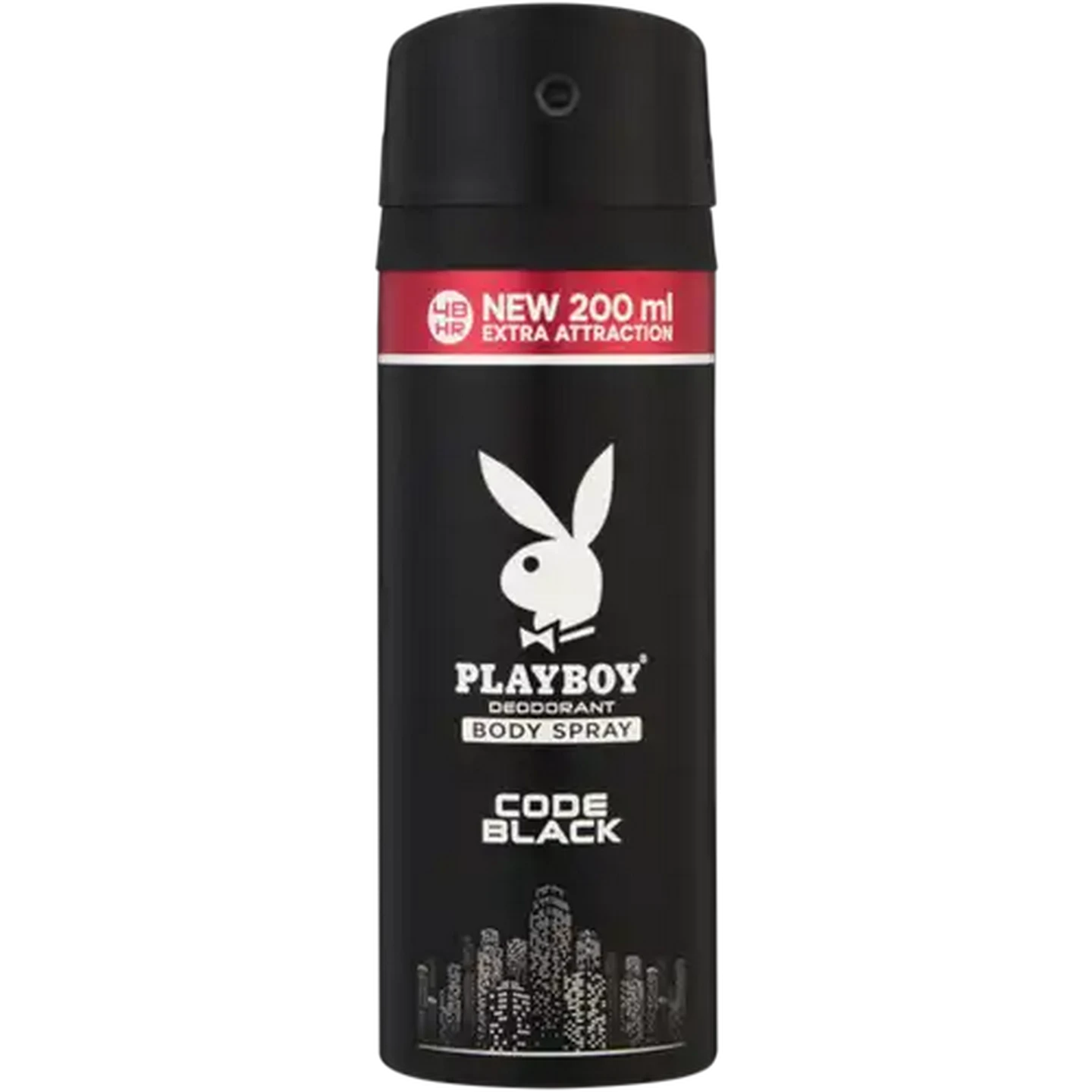 Image of Playboy Code Black Deodorant Body Spray 200ml