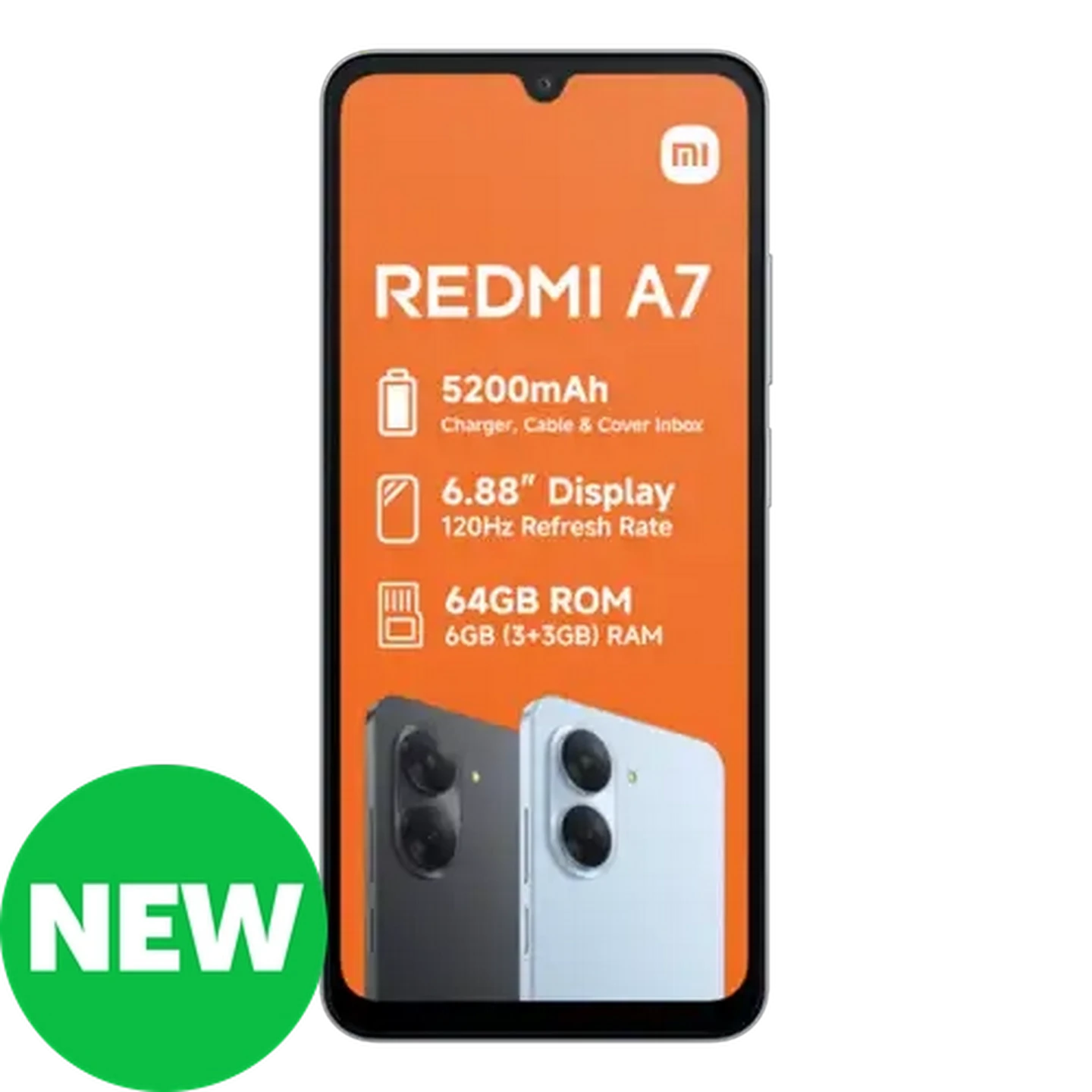 Image of Xiaomi Redmi A7 4G Black Smartphone 64GB