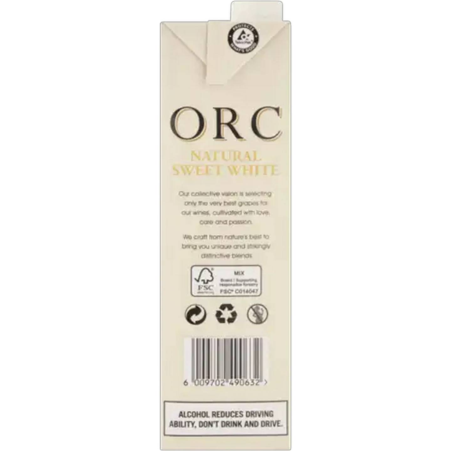 Image of Orange River Cellars Johannisberger Natural Sweet White Box 1L