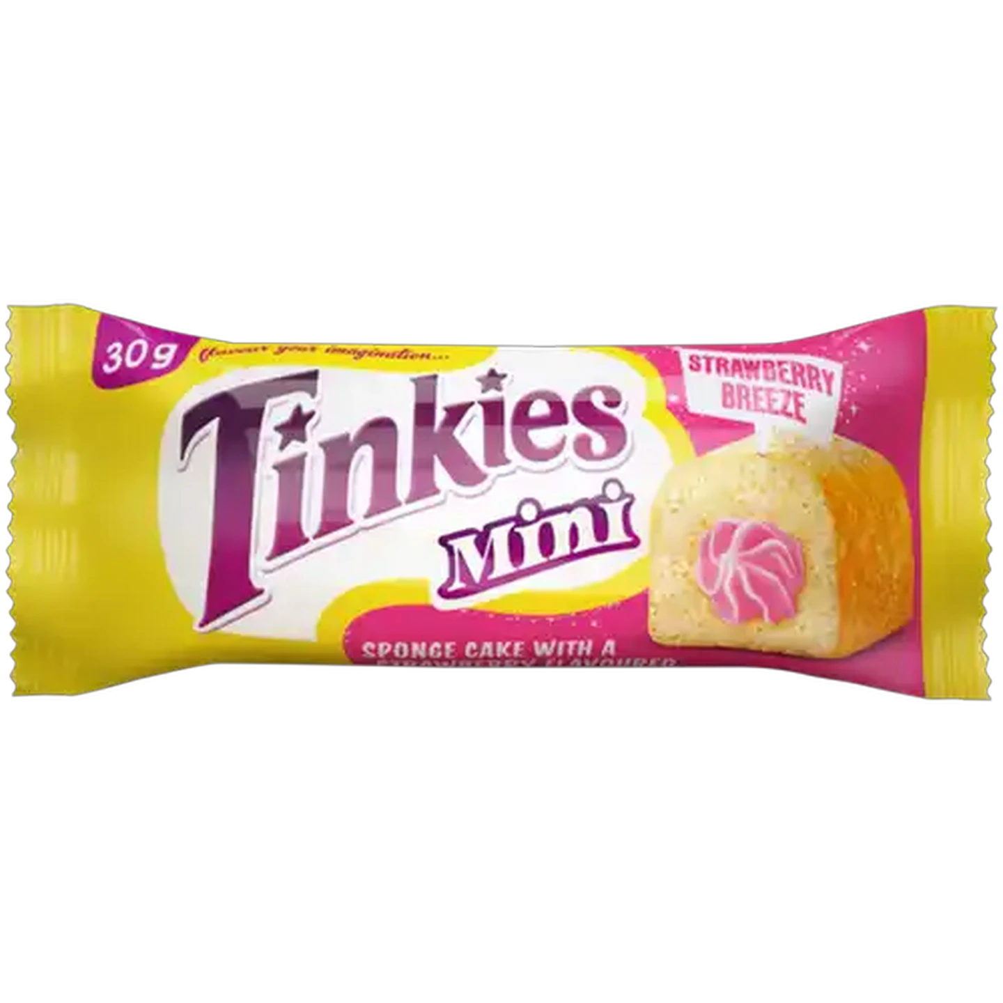 Image of Tinkies Strawberry Breeze Mini Sponge Cake 30g