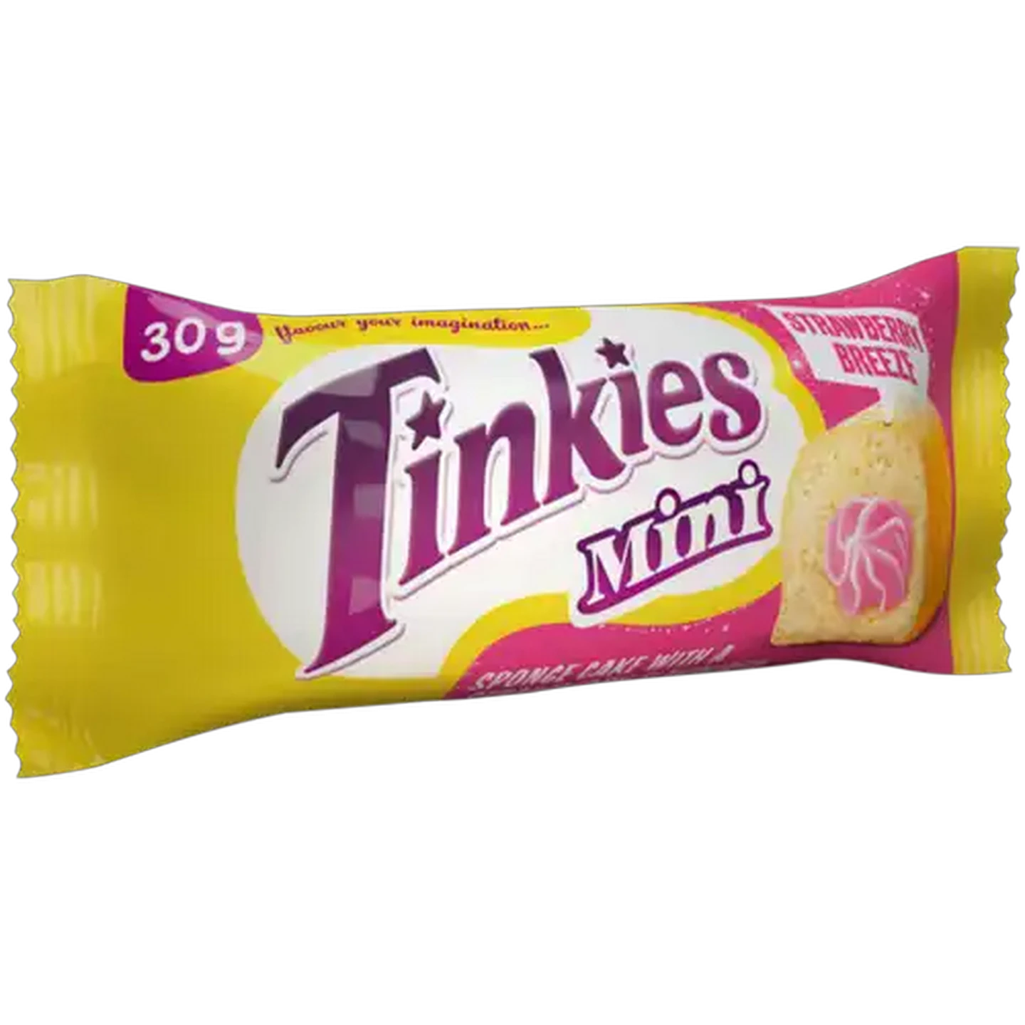 Image of Tinkies Strawberry Breeze Mini Sponge Cake 30g