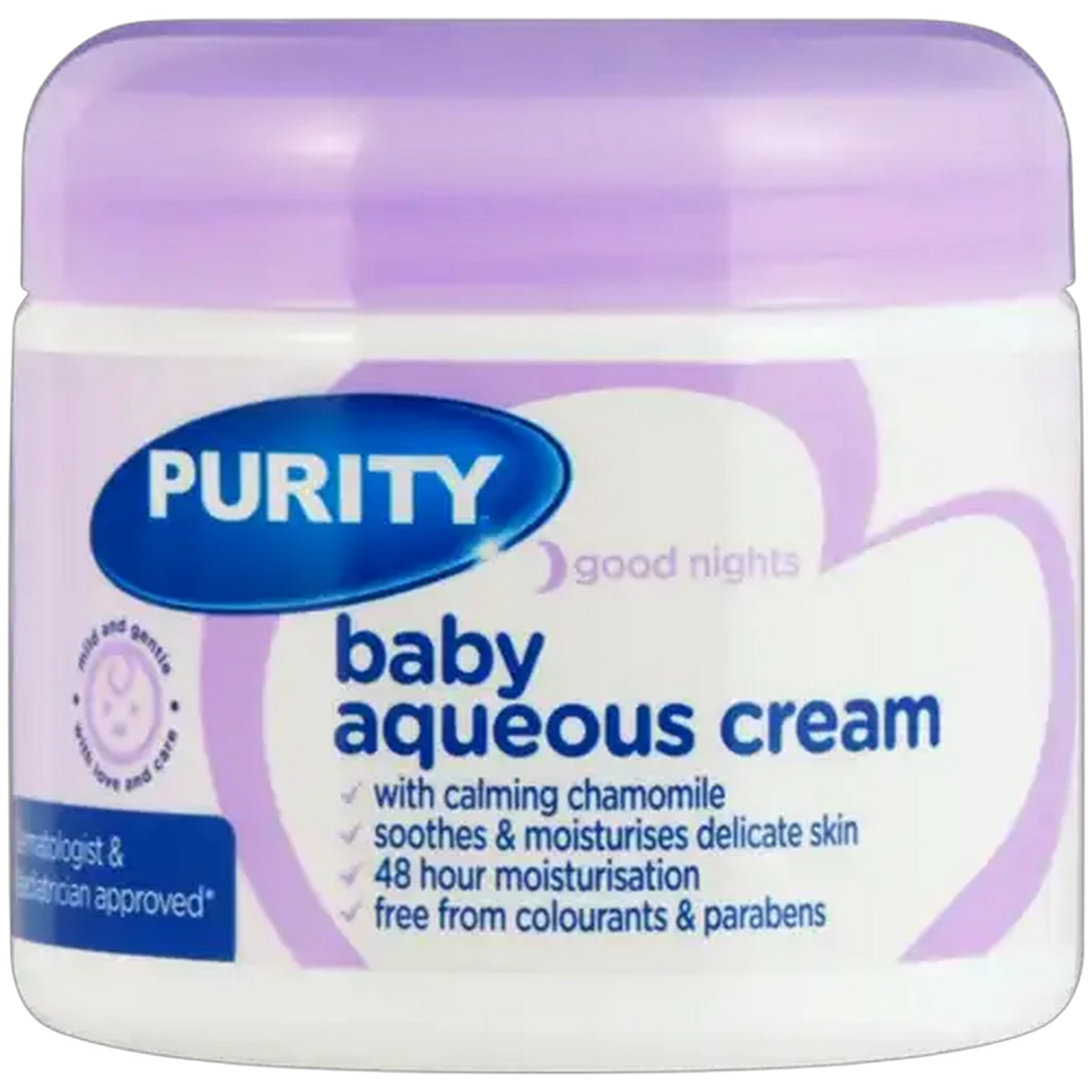 Image of PURITY Good Nights Baby Aqueous Cream 325ml