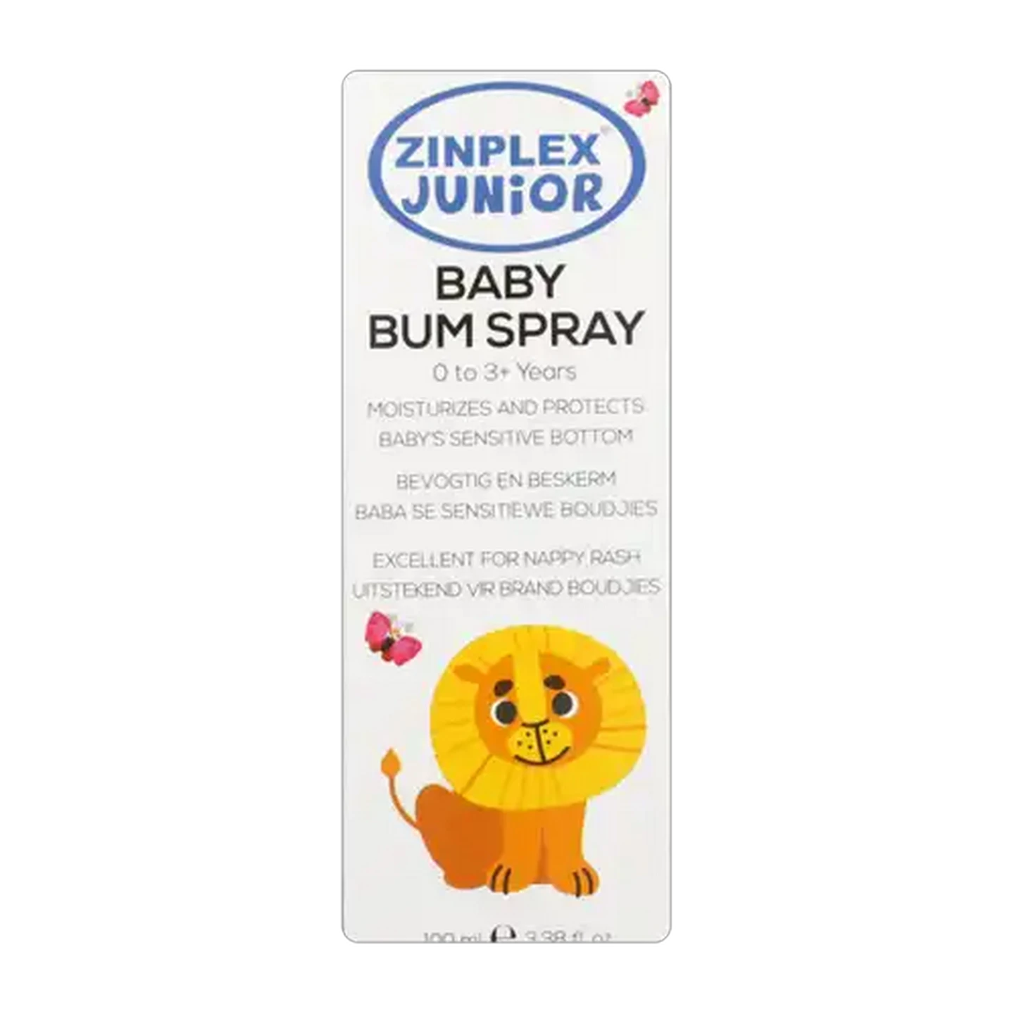 Image of Zinplex Junior Baby Bum Spray 100ml