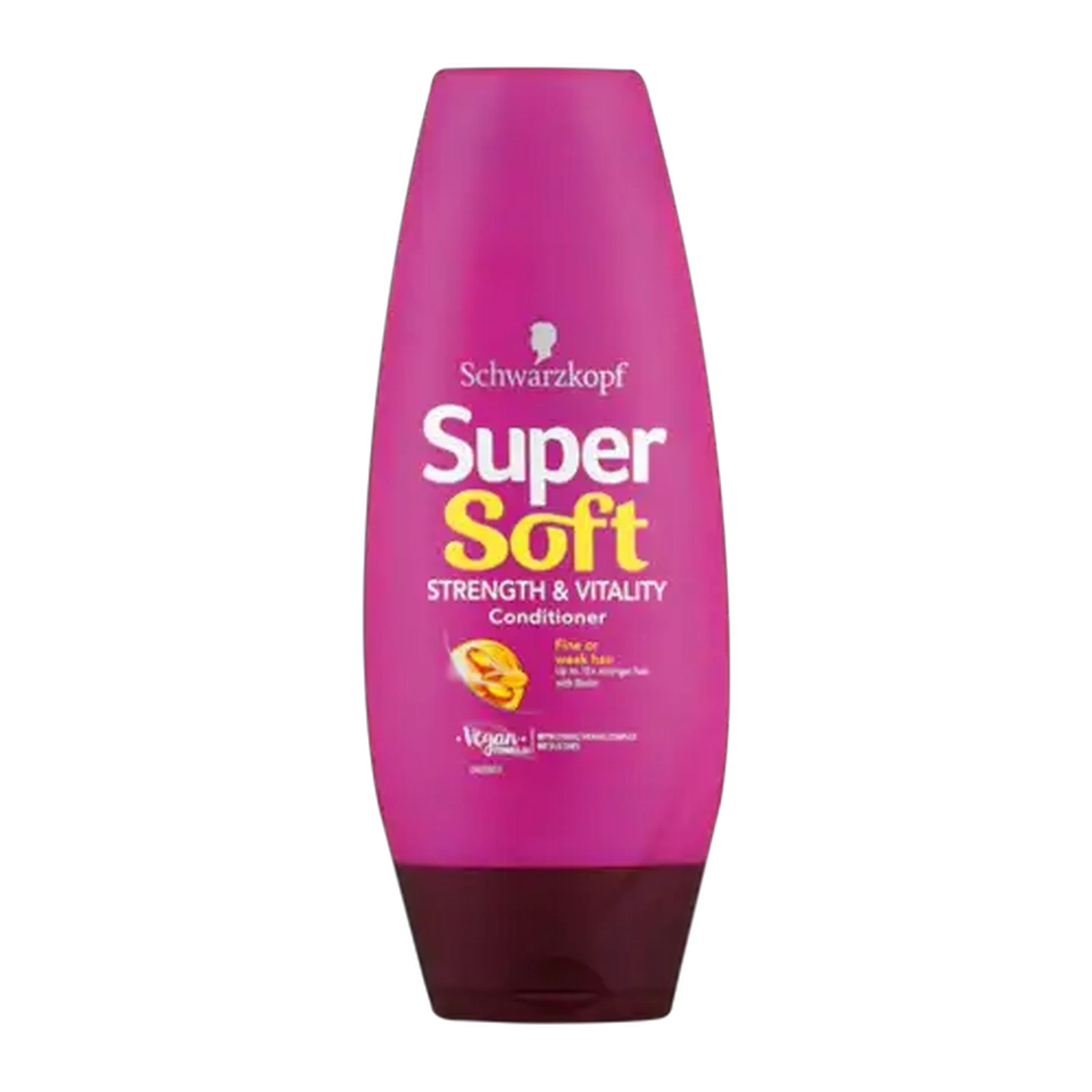Image of Schwarzkopf Super Soft Strength & Vitality Conditioner Bottle 250ml