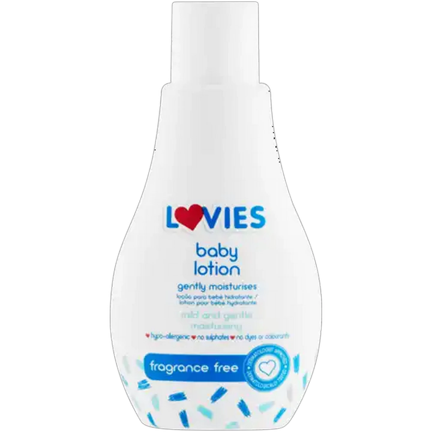 Image of Lovies Fragrance-Free Baby Lotion Bottle 200ml
