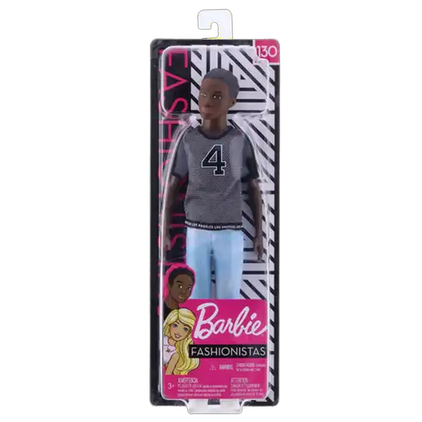 Image of Barbie Ken Fashionistas Doll (Type May Vary)