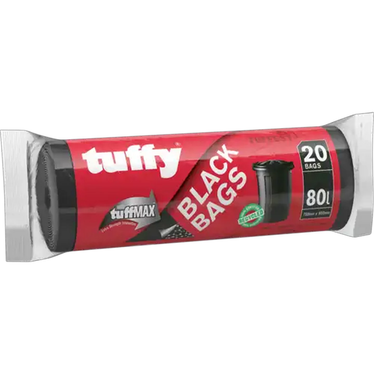 Image of Tuffy Black Bags 20 Pack