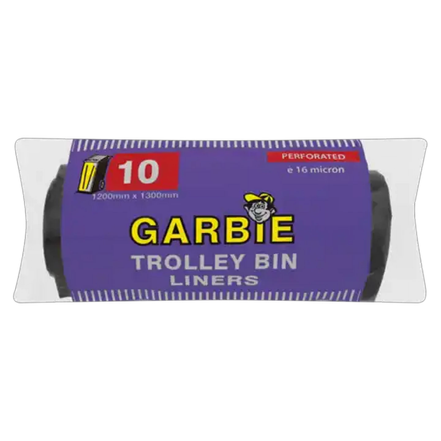 Image of Garbie 10 Pack Trolly Bin Liners 1200mm x 1300mm