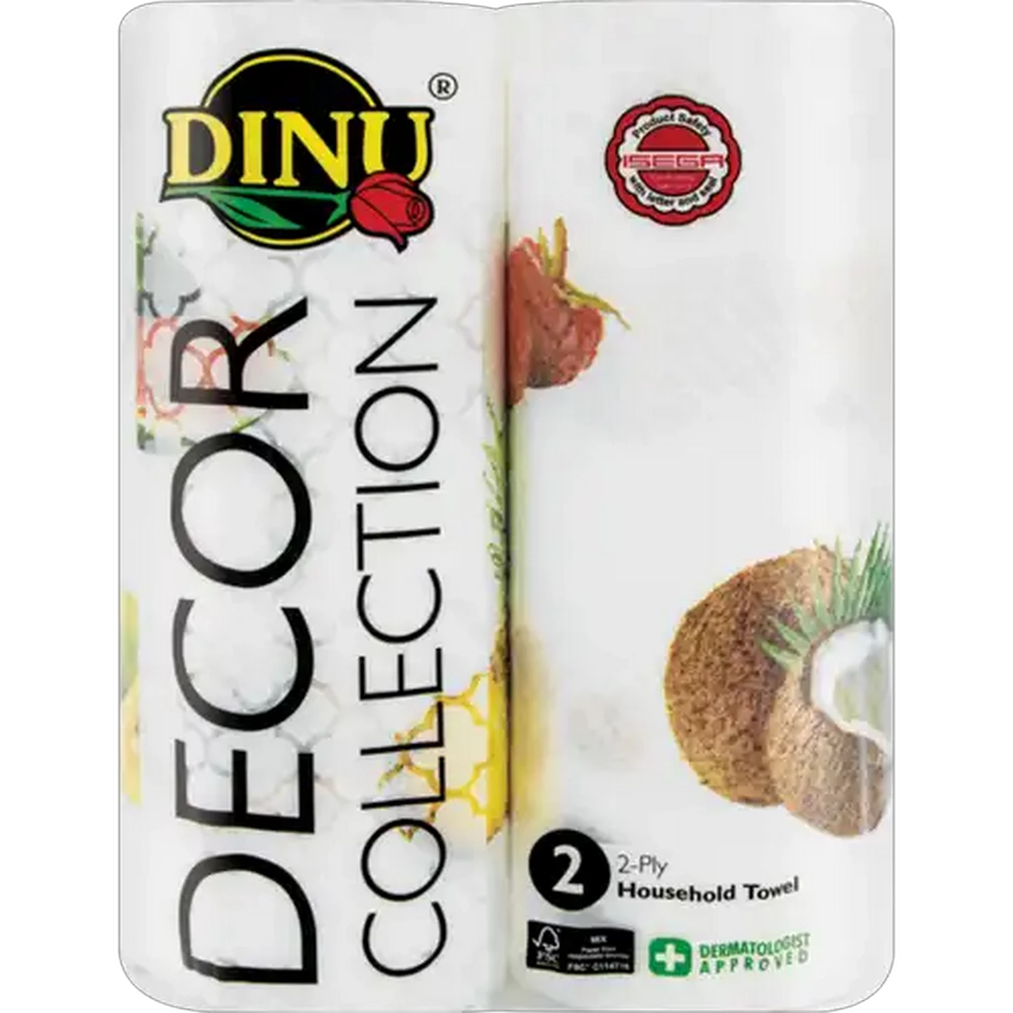 Image of Dinu Décor Collection Kitchen Towels 2 Pack