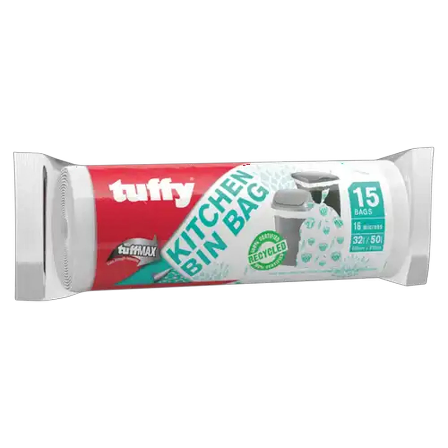 Image of Tuffy 15 Pack Kitchen Bin Bags 660mm x 810mm