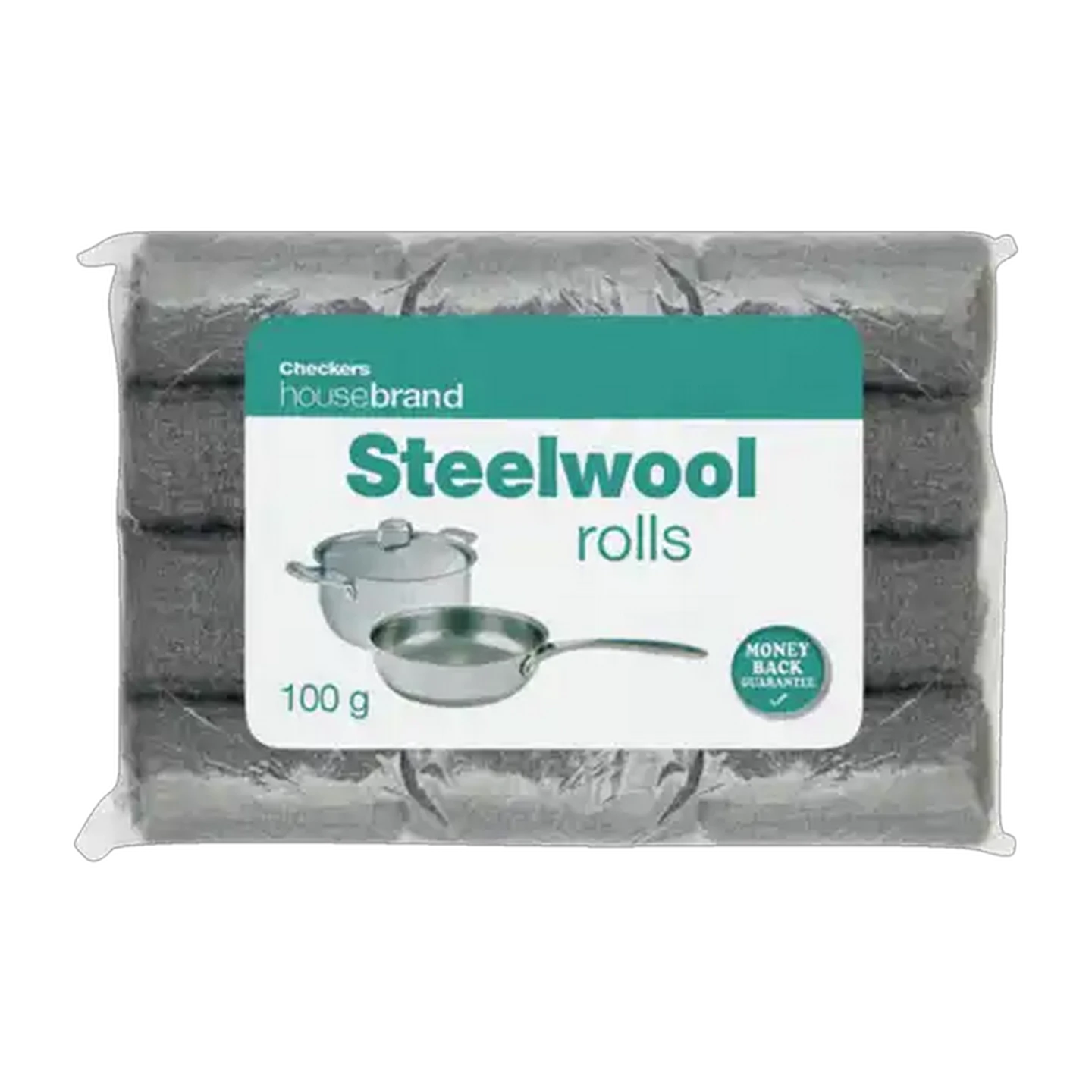 Image of Checkers Housebrand Steel Wool Rolls 100g