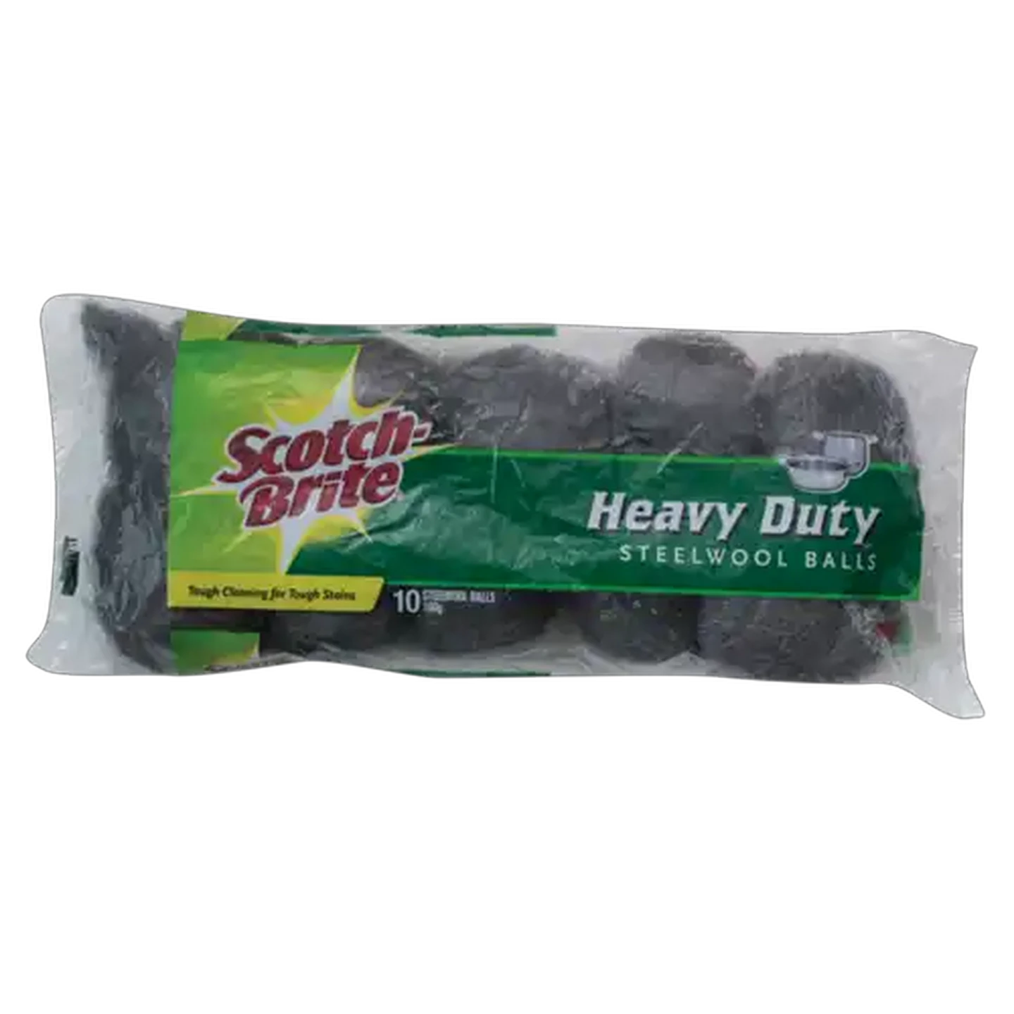 Image of Scotch-Brite Steel Wool Balls 100g