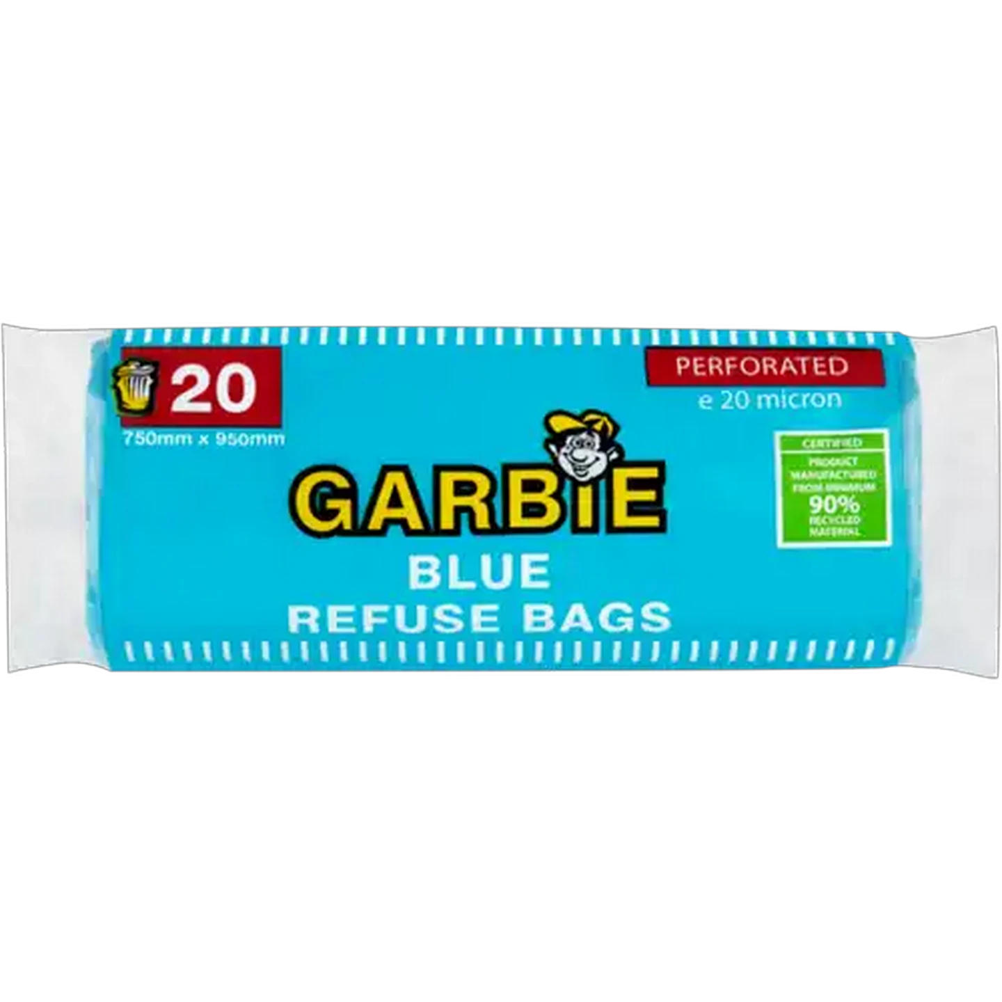 Image of Garbie Blue Refuse Bags 20 Pack