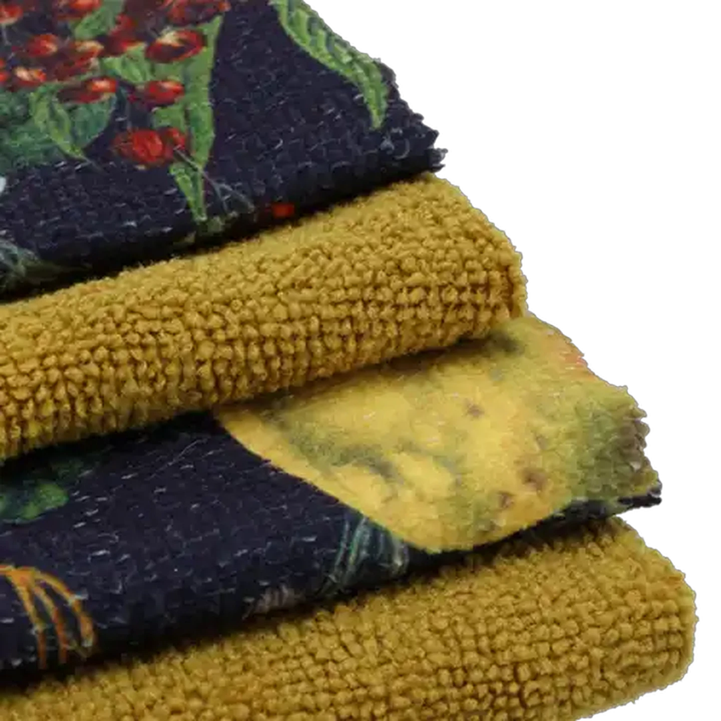 Image of Essentials Microfibre Kitchen Cleaning Cloths 4-Pack (Design May Vary)