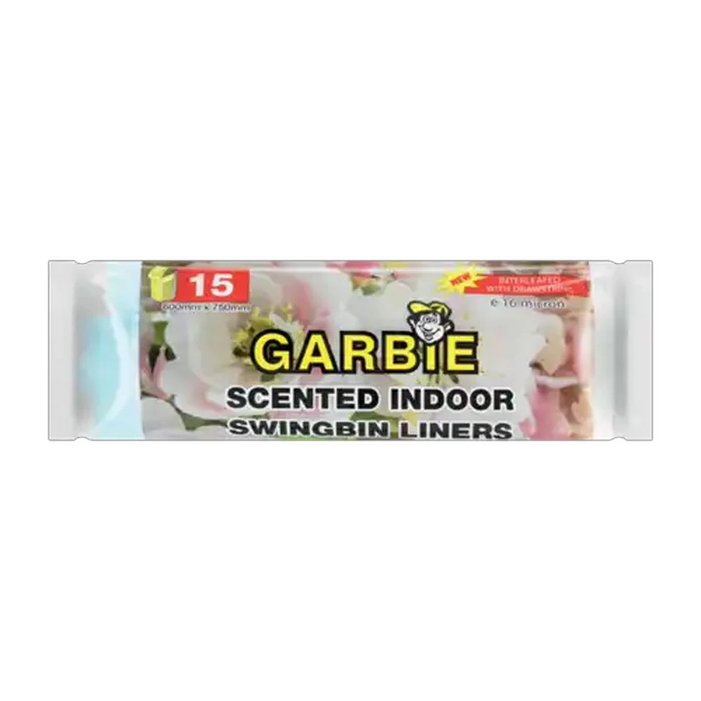Image of Garbie 15 Pack Scented Indoor Swingbin Liners 600mm x 750mm