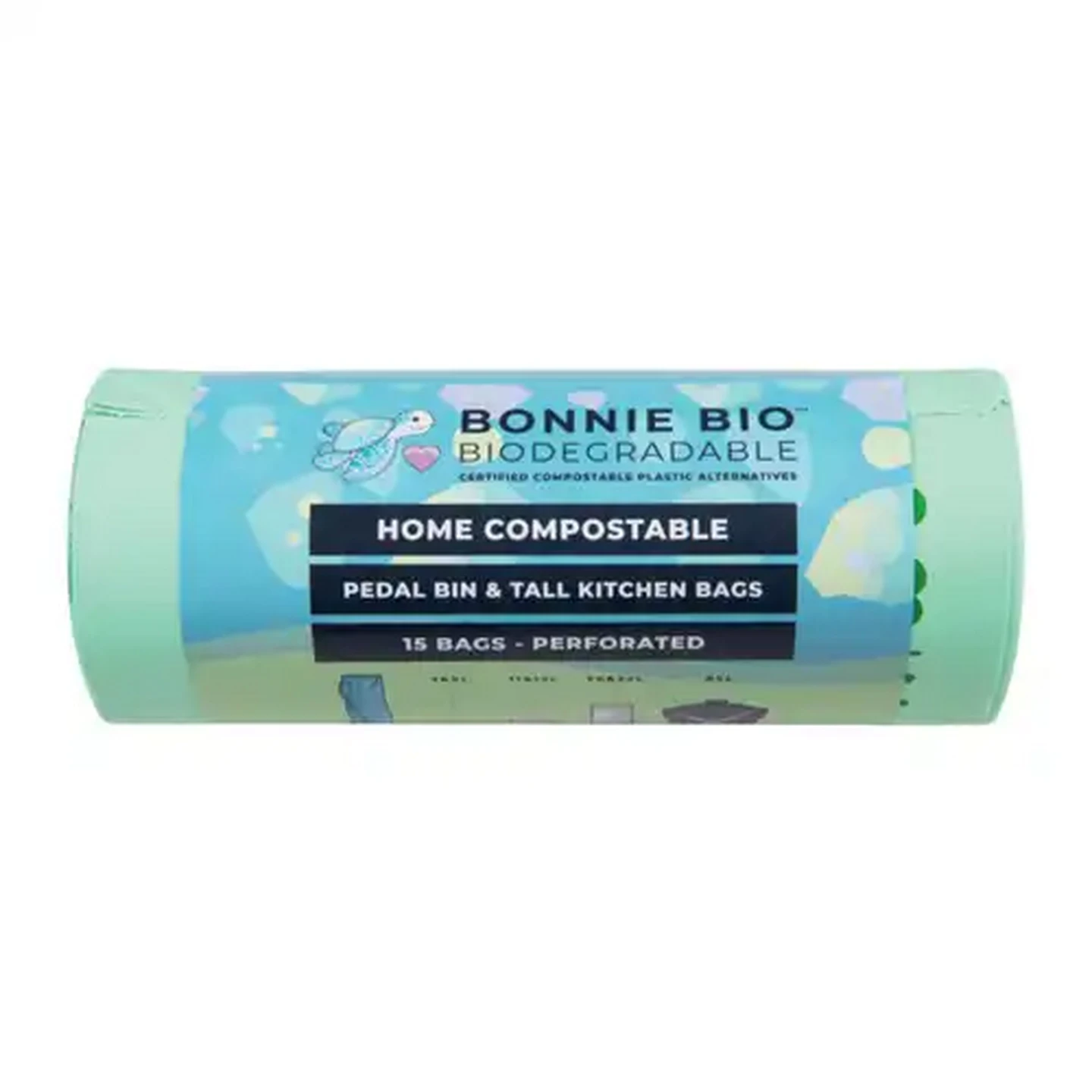 Image of Bonnie Bio Biodegradable Pedal Bin Waste Bags 15 Pack
