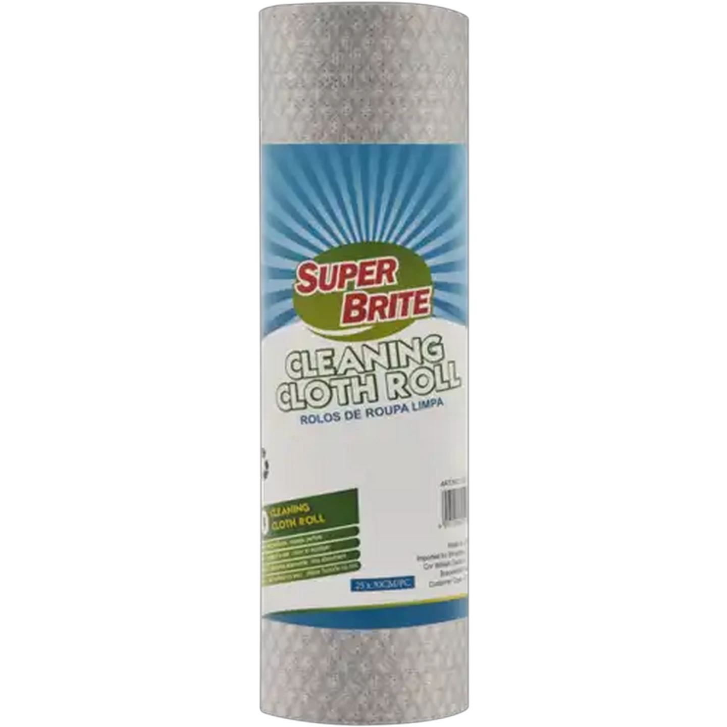 Image of Super Brite Cleaning Cloth Roll (Colour May Vary)