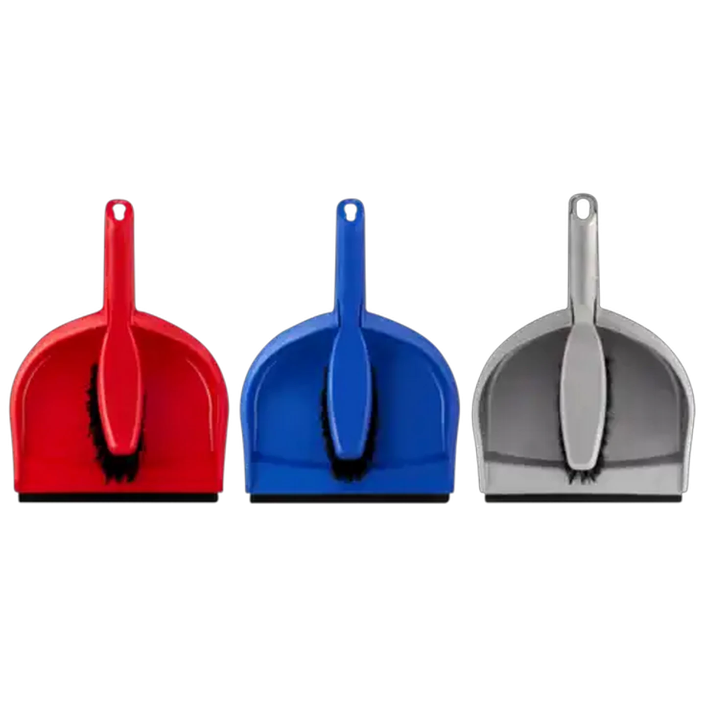 Image of Dustpan & Brush Set 2 Piece (Colour May Vary)