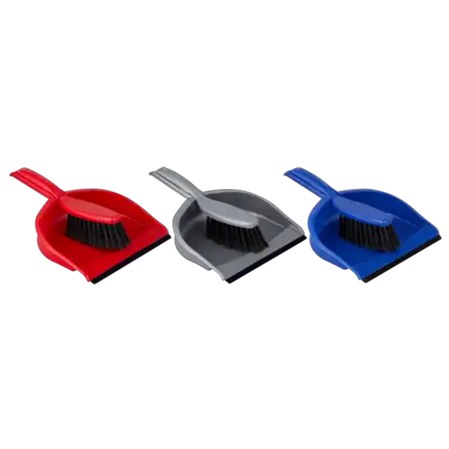 Image of Dustpan & Brush Set 2 Piece (Colour May Vary)