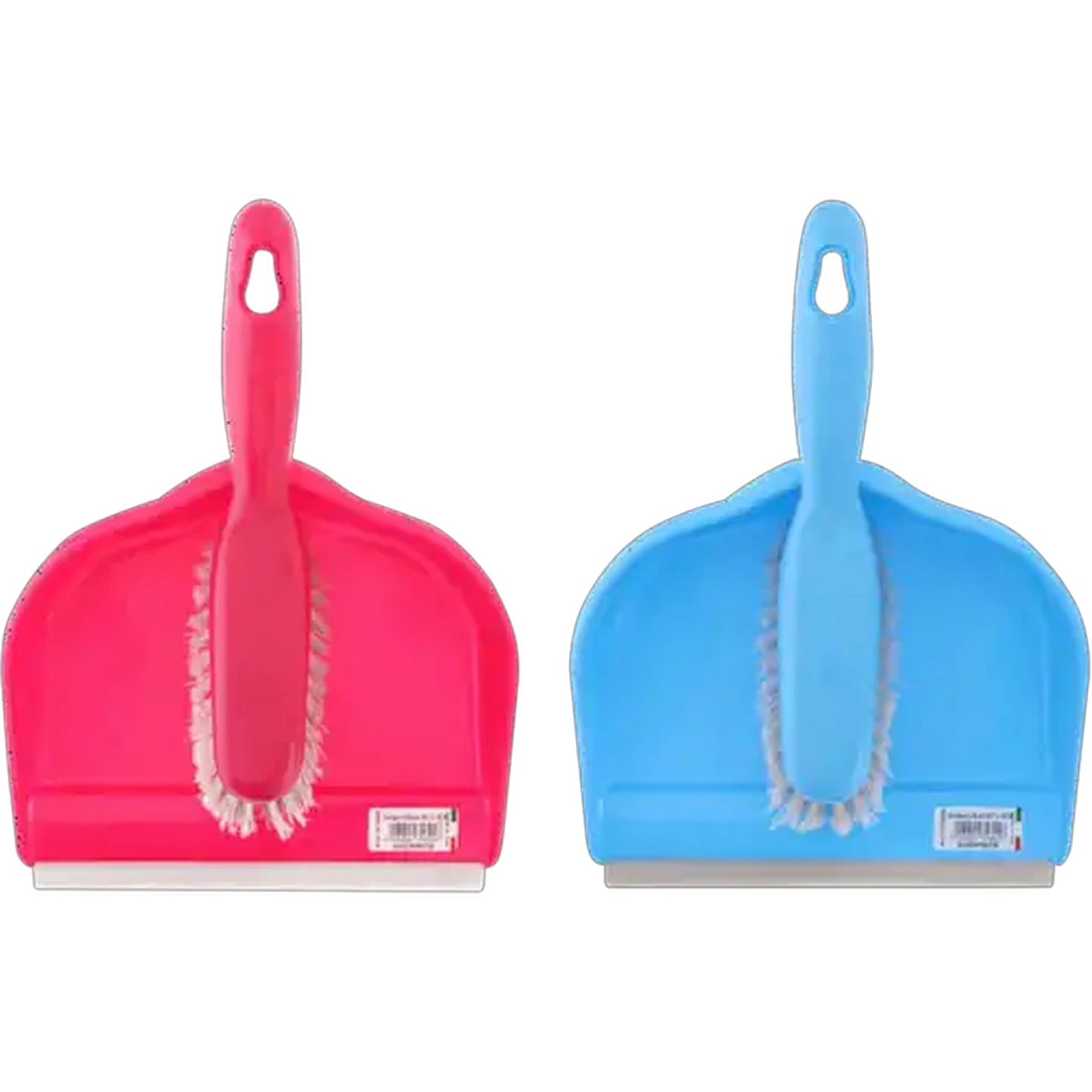 Image of Luxor Pink Dustpan & Brush Set (Colour May Vary)