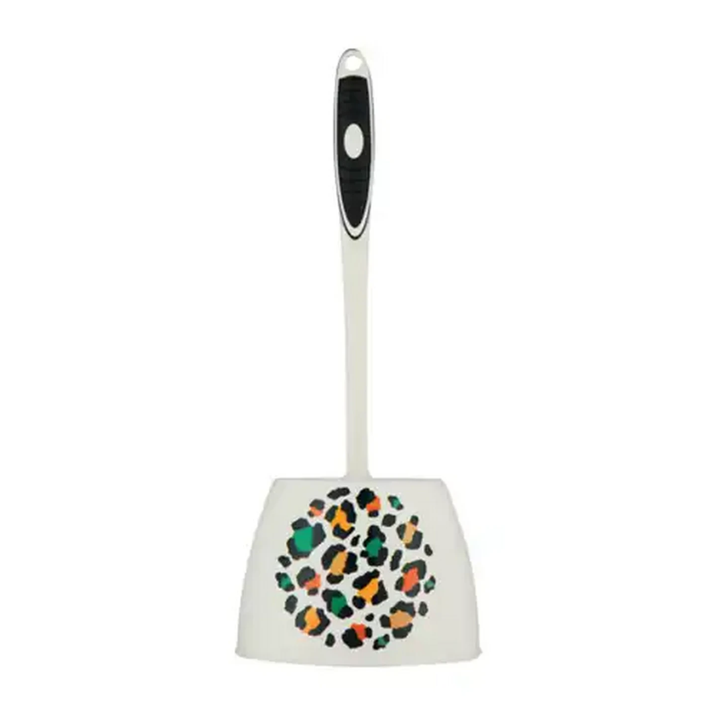 Image of M-Home Leopard Print Toilet Brush Set
