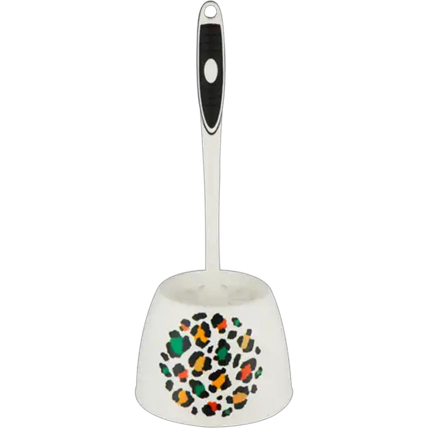 Image of M-Home Leopard Print Toilet Brush Set
