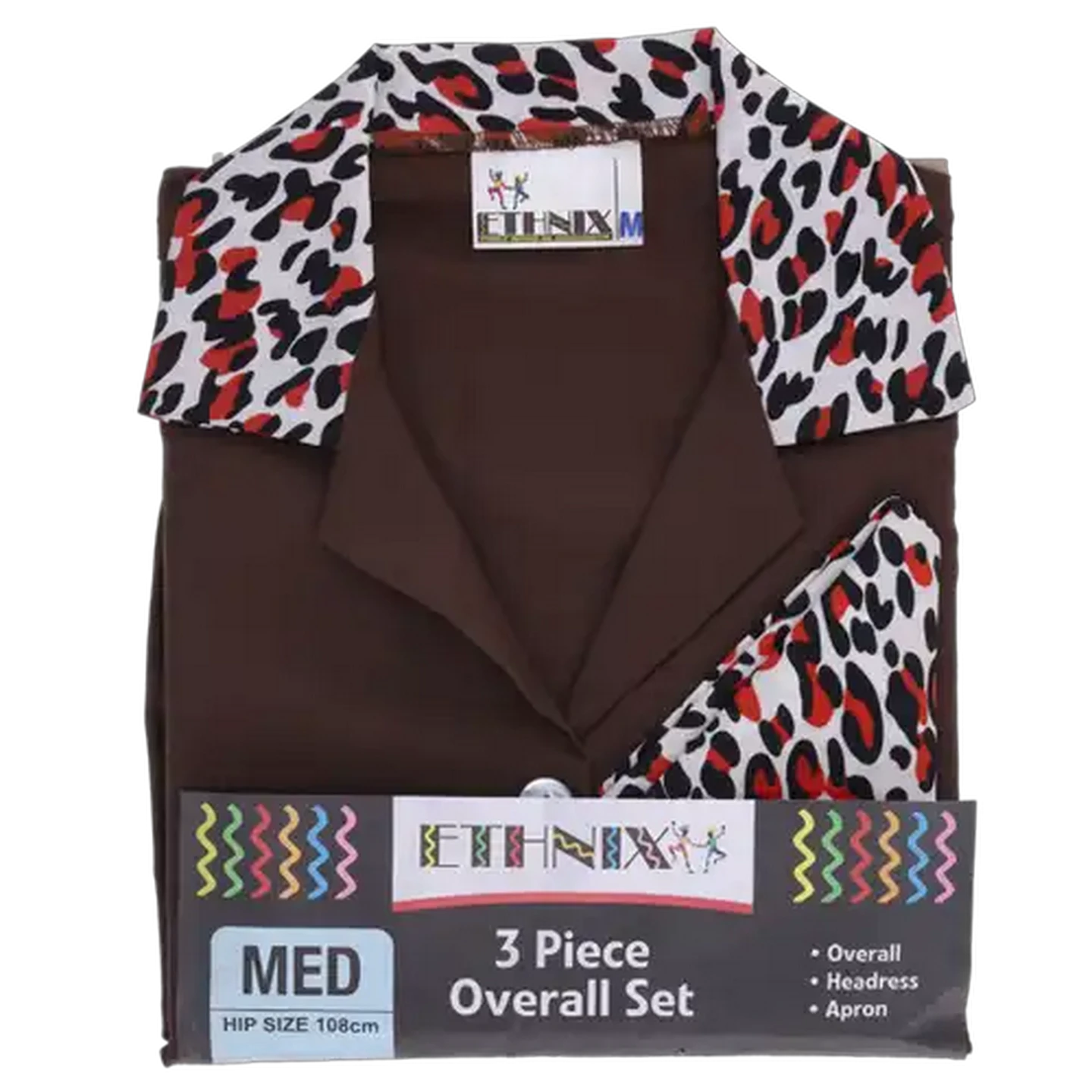 Image of Ethnix Ladies Medium Overall 3 Piece