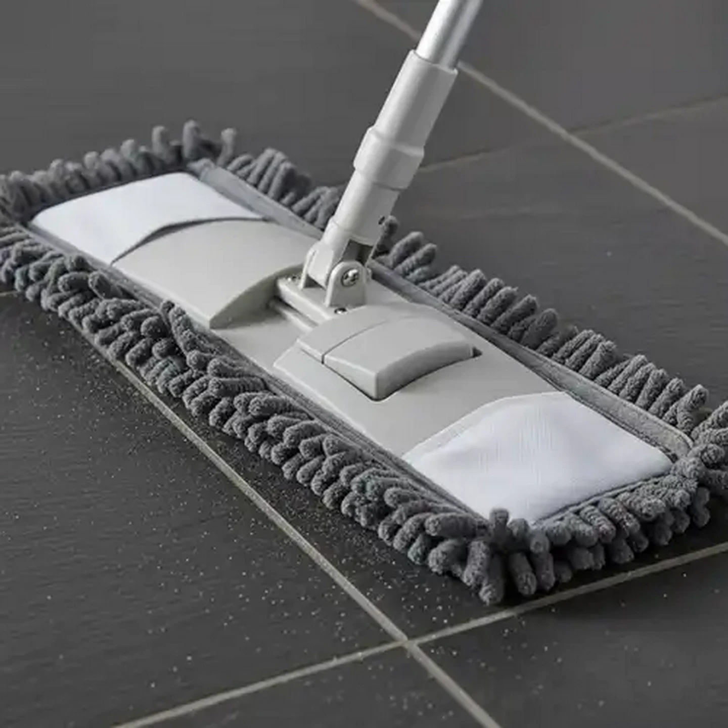 Image of Spotless Grey Microfibre Flat Mop