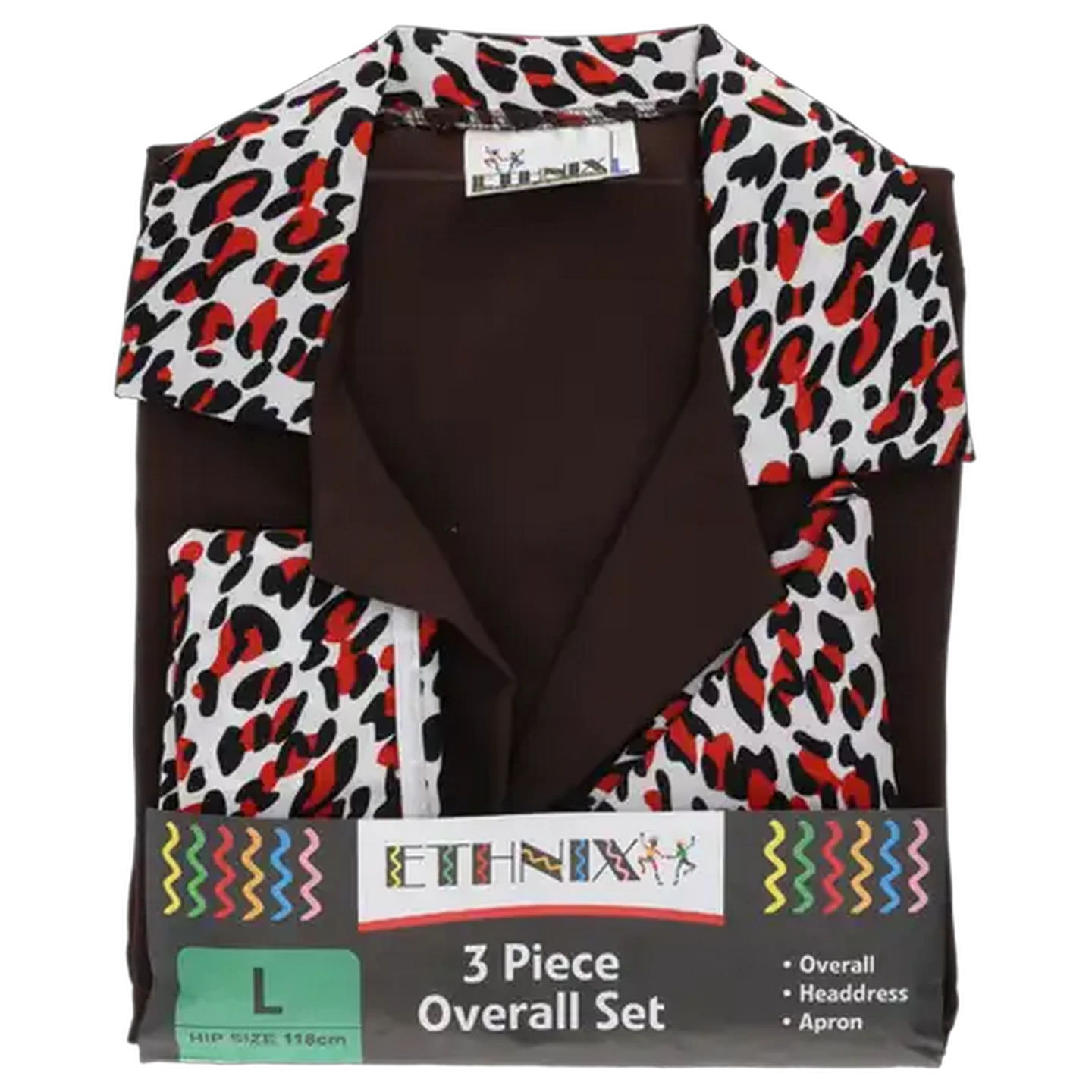 Image of Ethnix Ladies Large Overall Set 3 Piece