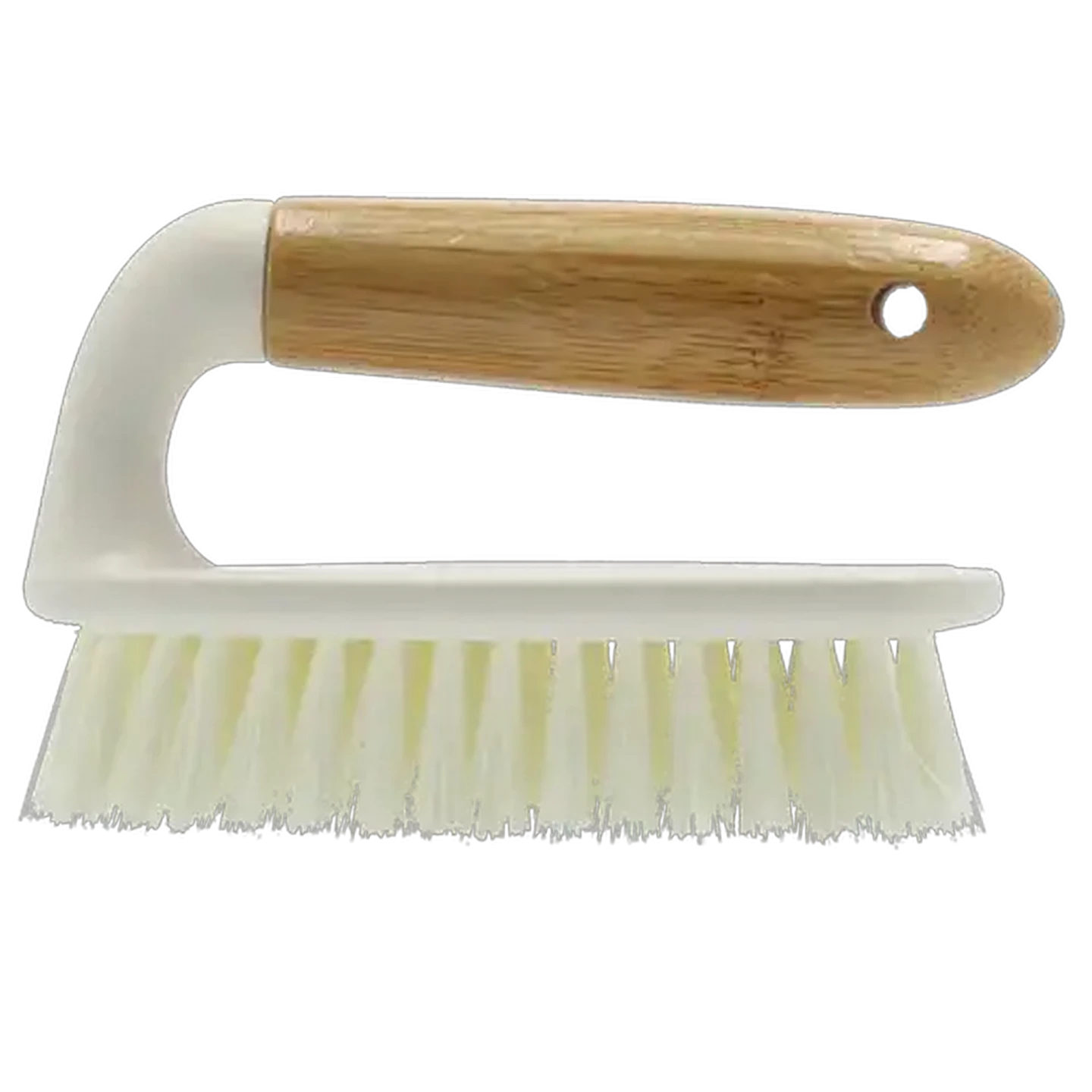 Image of Bamboo White Iron Shape Scrubber