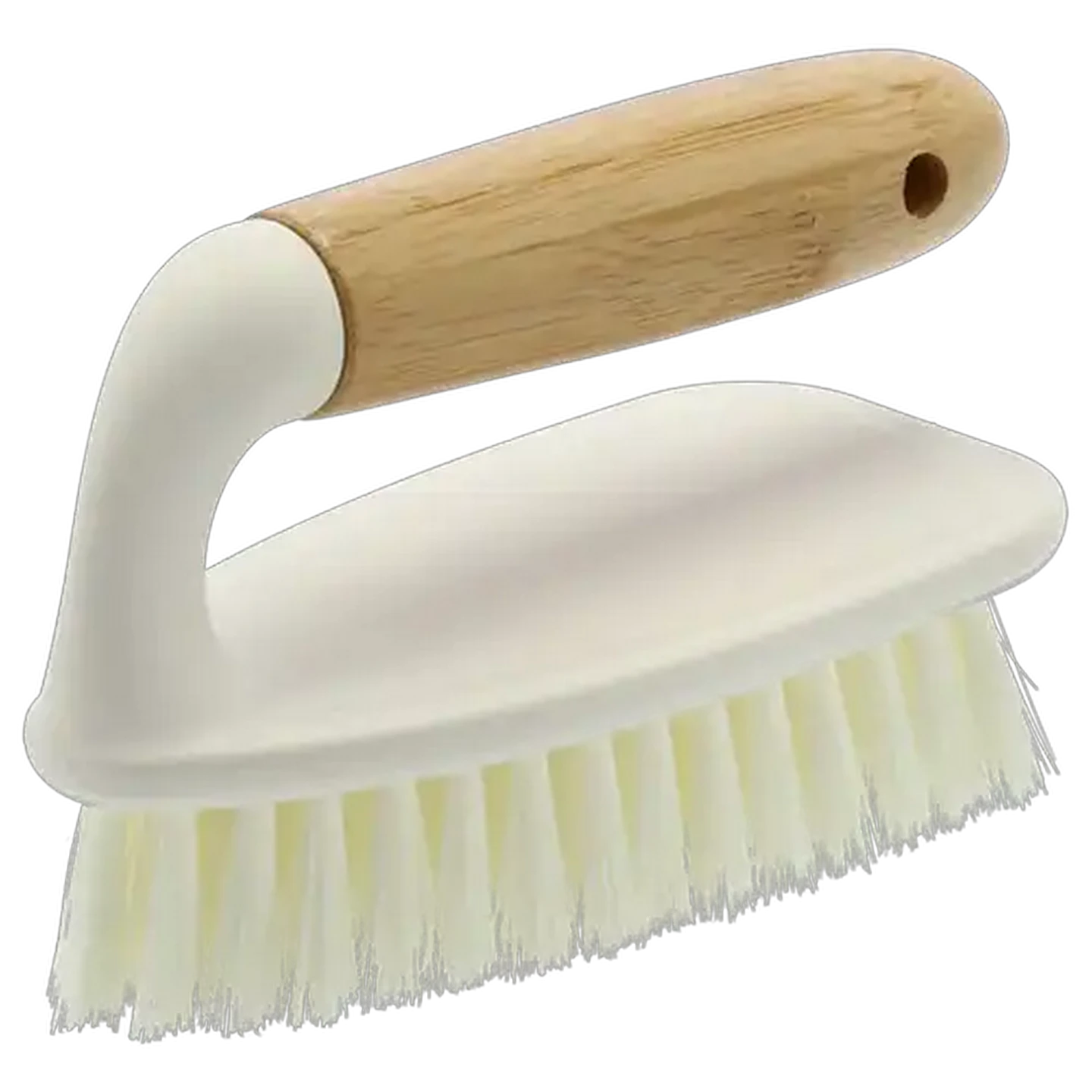 Image of Bamboo White Iron Shape Scrubber