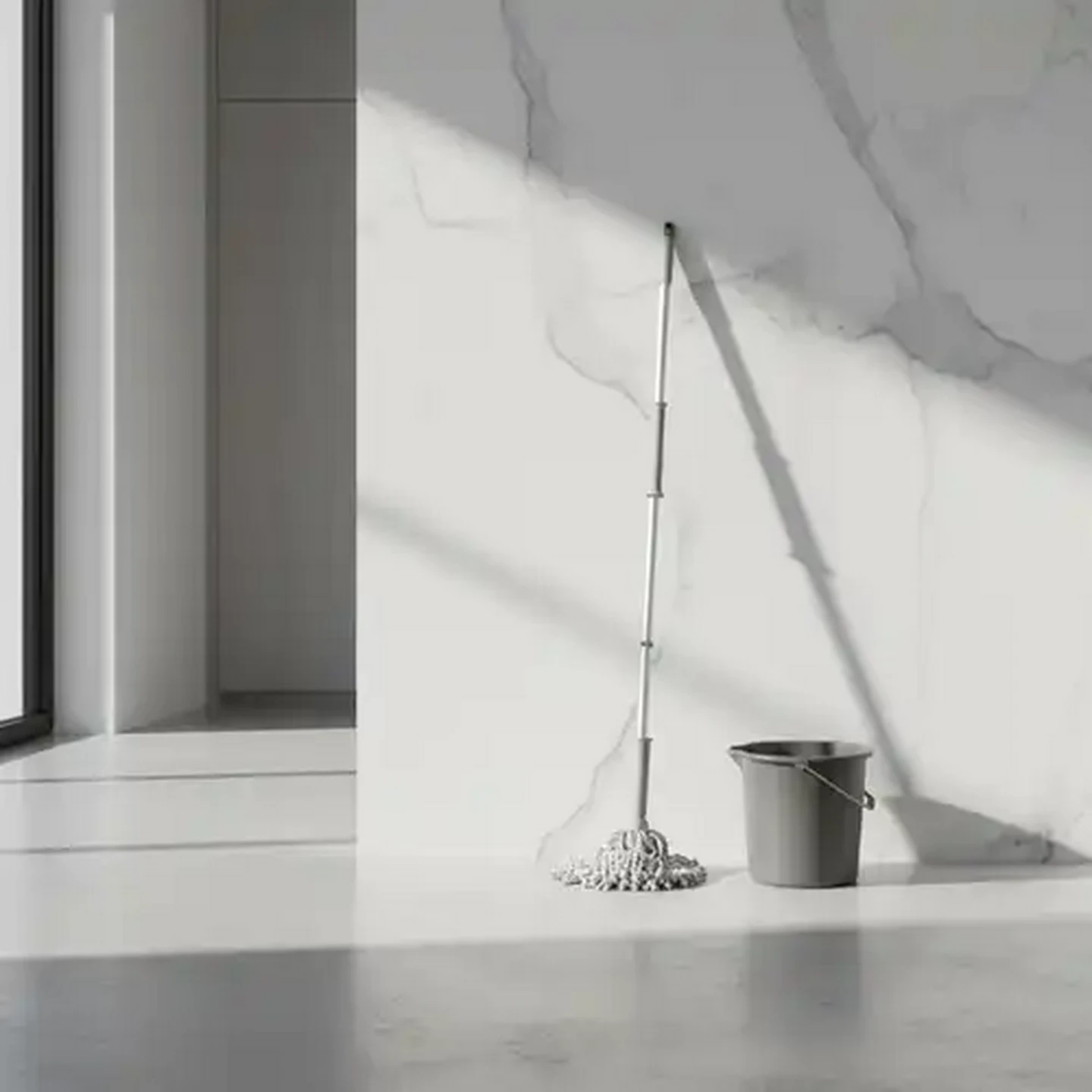 Image of Spotless Grey Cotton Twist Mop