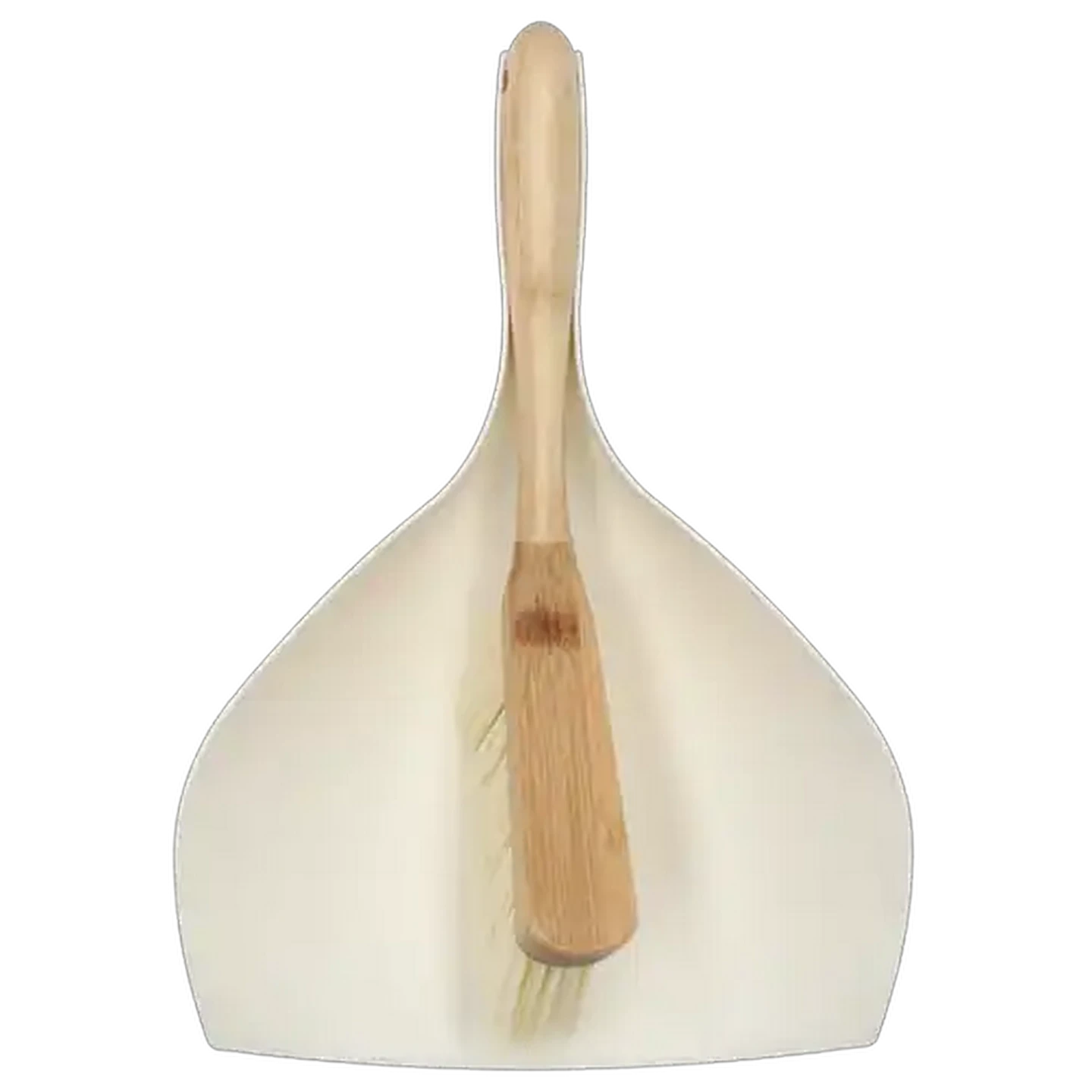 Image of Bamboo White Dustpan & Brush Set