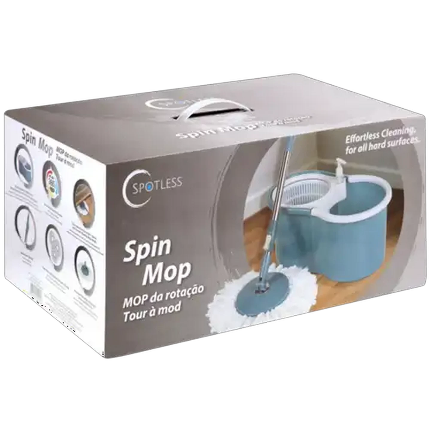 Image of Spotless Spin Mop & Bucket