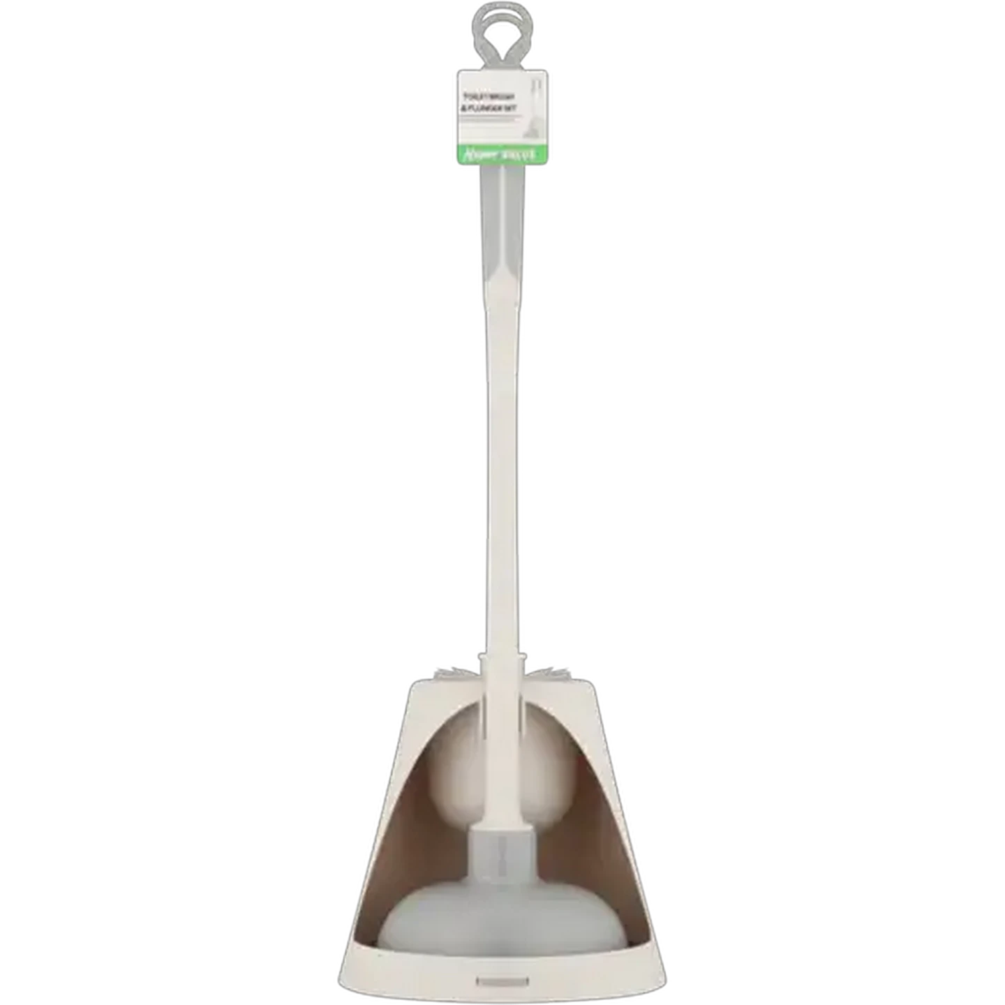 Image of Hyper Value Toilet Brush with Plunger 3 Piece