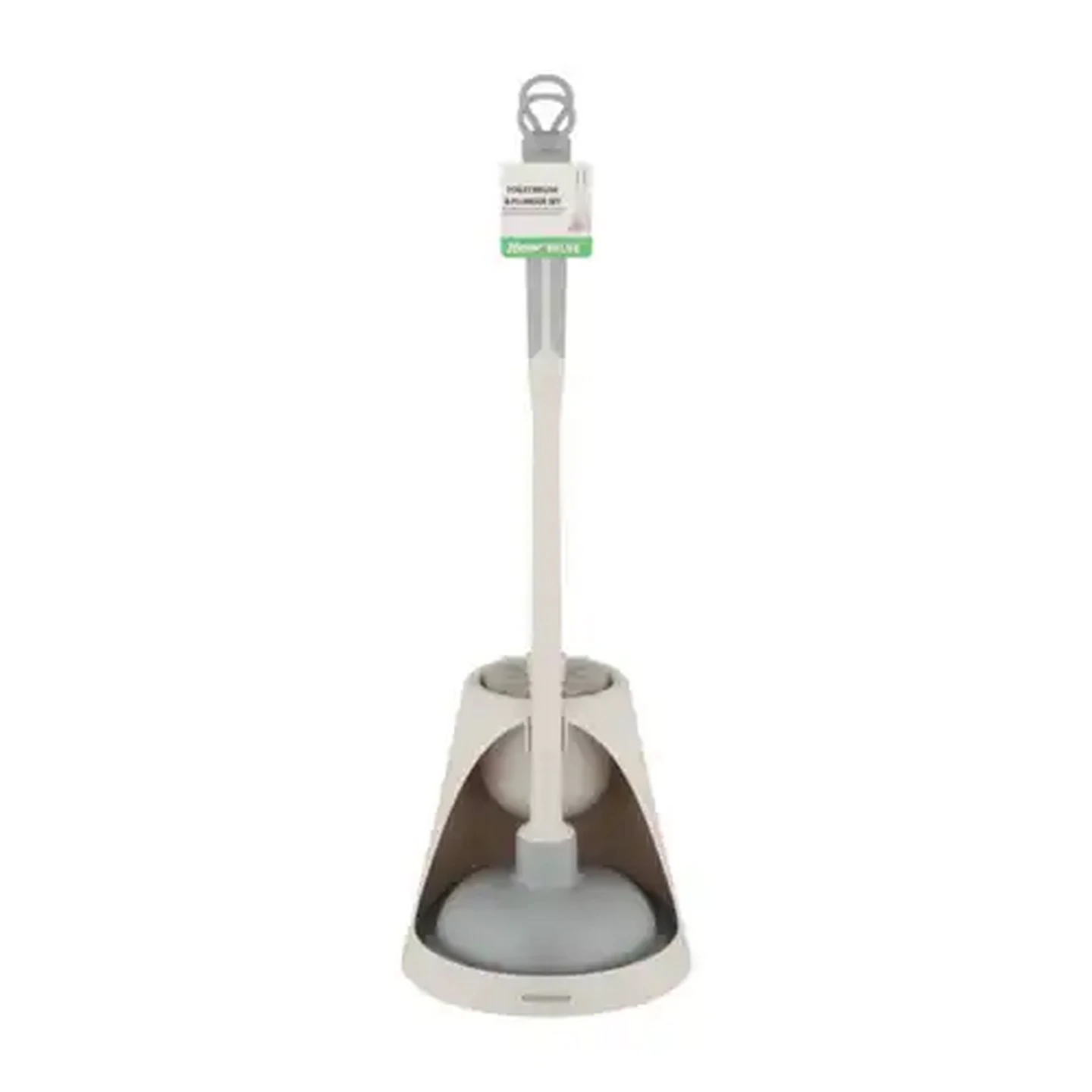 Image of Hyper Value Toilet Brush with Plunger 3 Piece