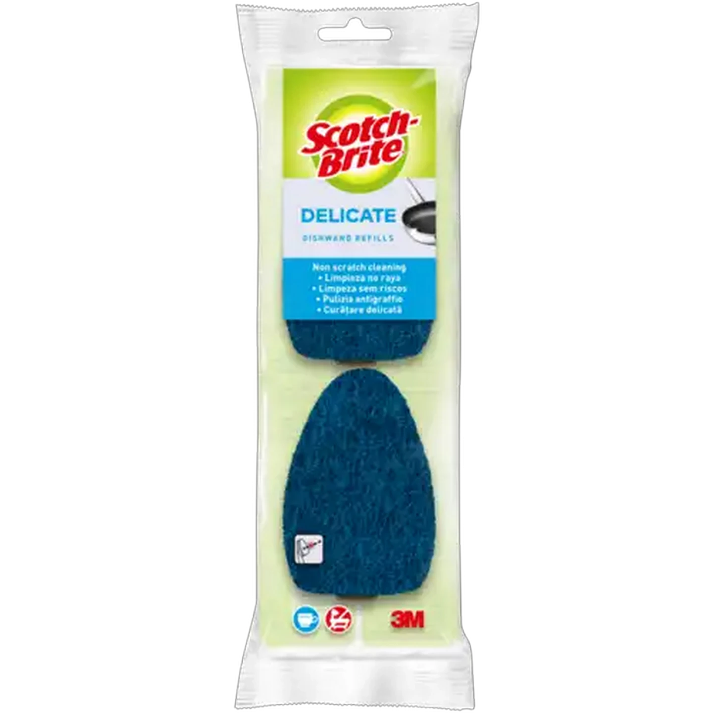 Image of Scotch-Brite Delicate Dishwand Refills 2 Pack