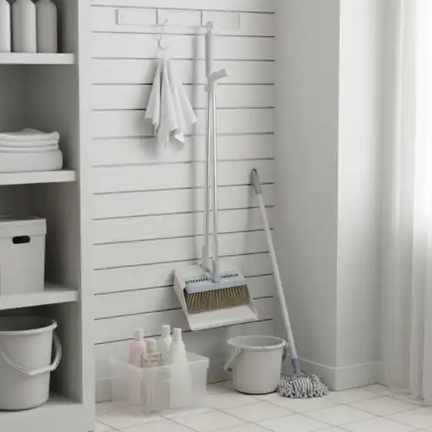 Image of Spotless Long Handled Dustpan & Brush Set