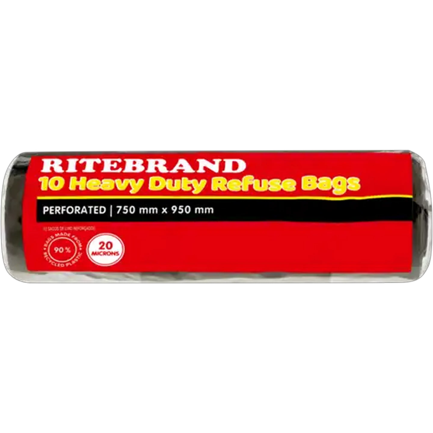Image of Ritebrand Perforated Heavy Duty Refuse Bags 10 Pack