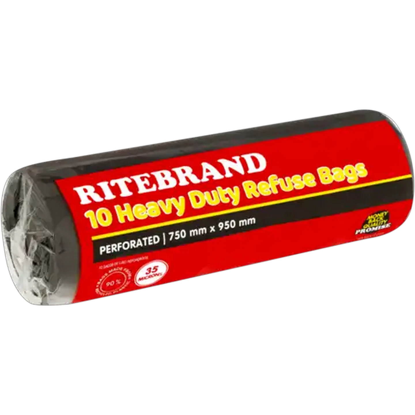 Image of Ritebrand Perforated Heavy Duty Refuse Bags 10 Pack