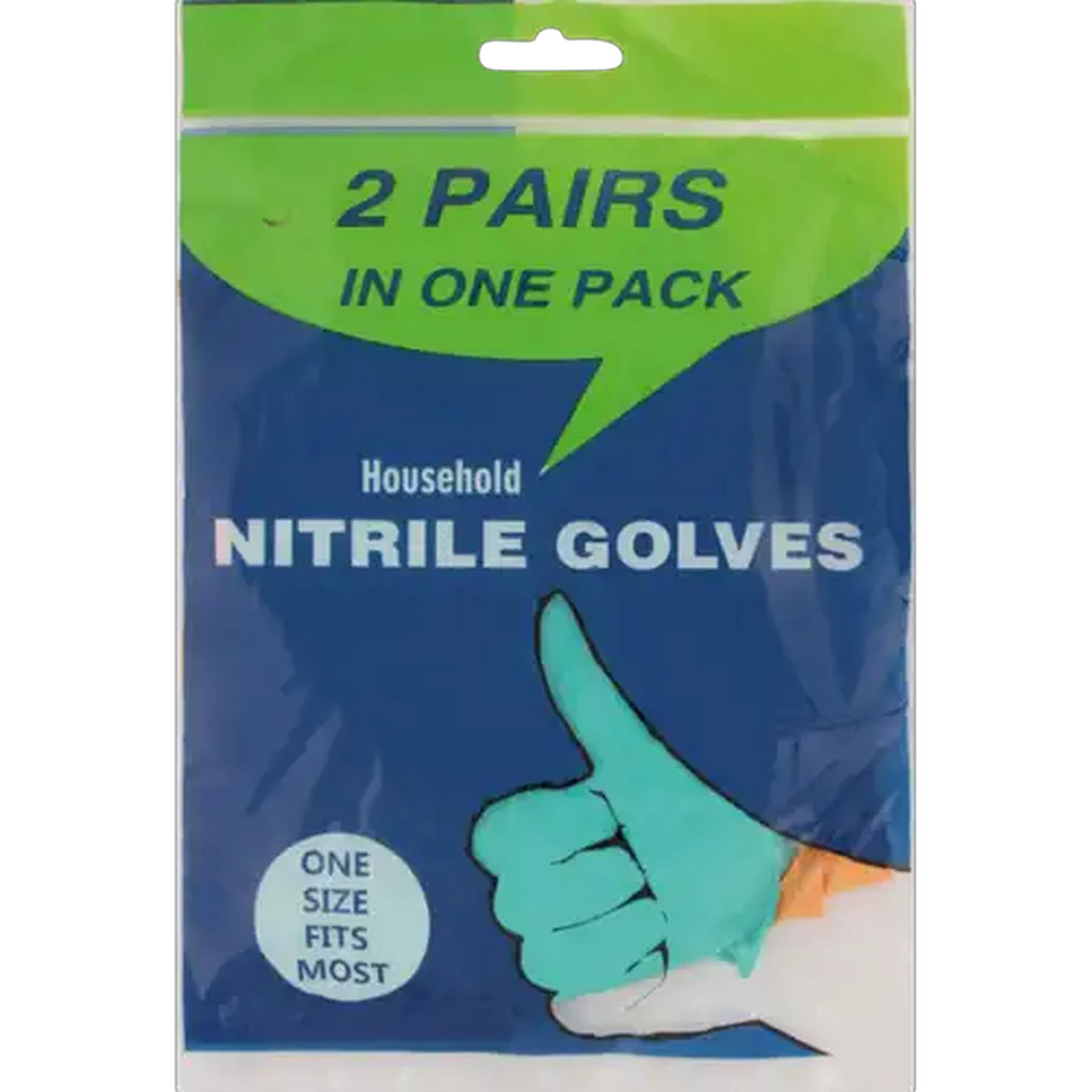 Image of Garden Household Latex Gloves 2 Pairs