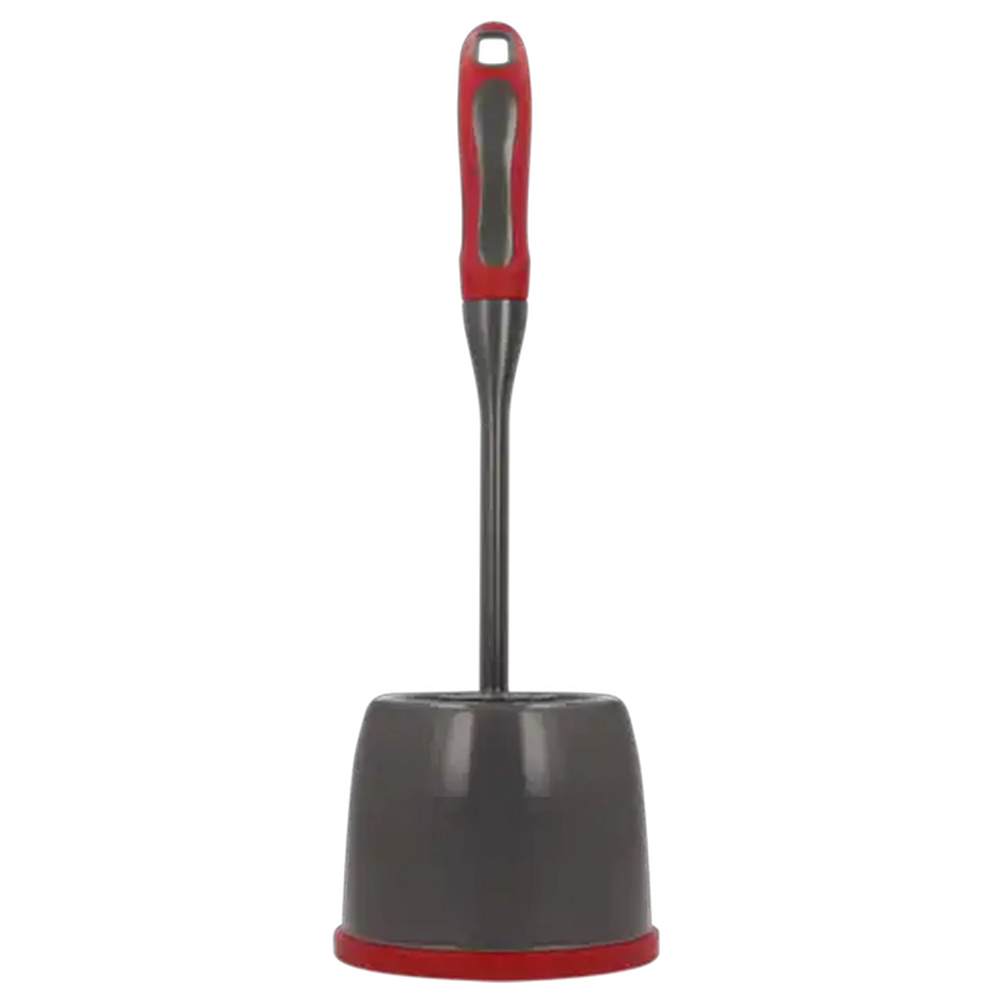 Image of TPR Red & Grey Toilet Brush Set