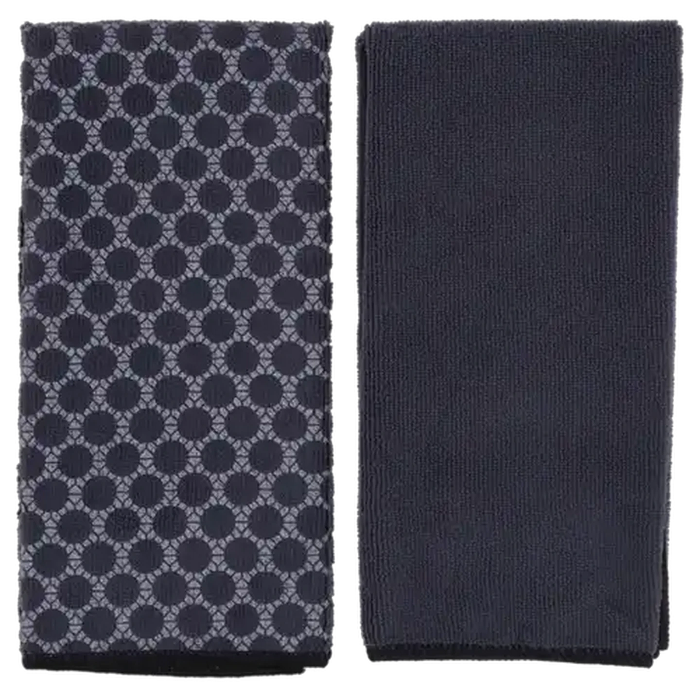 Image of Essentials Microfibre Kitchen Cloths 2-Pack 40 x 60cm (Colour May Vary)