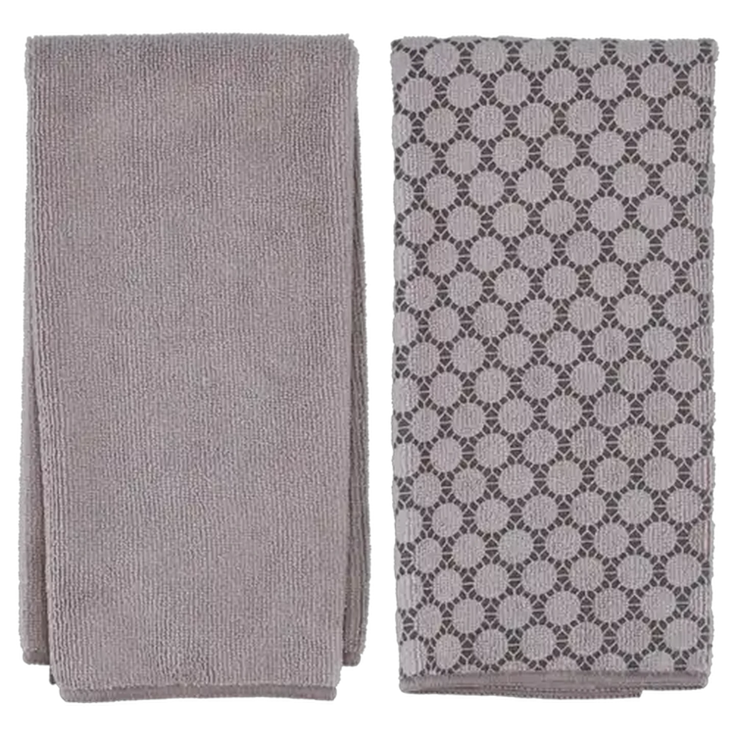 Image of Essentials Microfibre Kitchen Cloths 2-Pack 40 x 60cm (Colour May Vary)