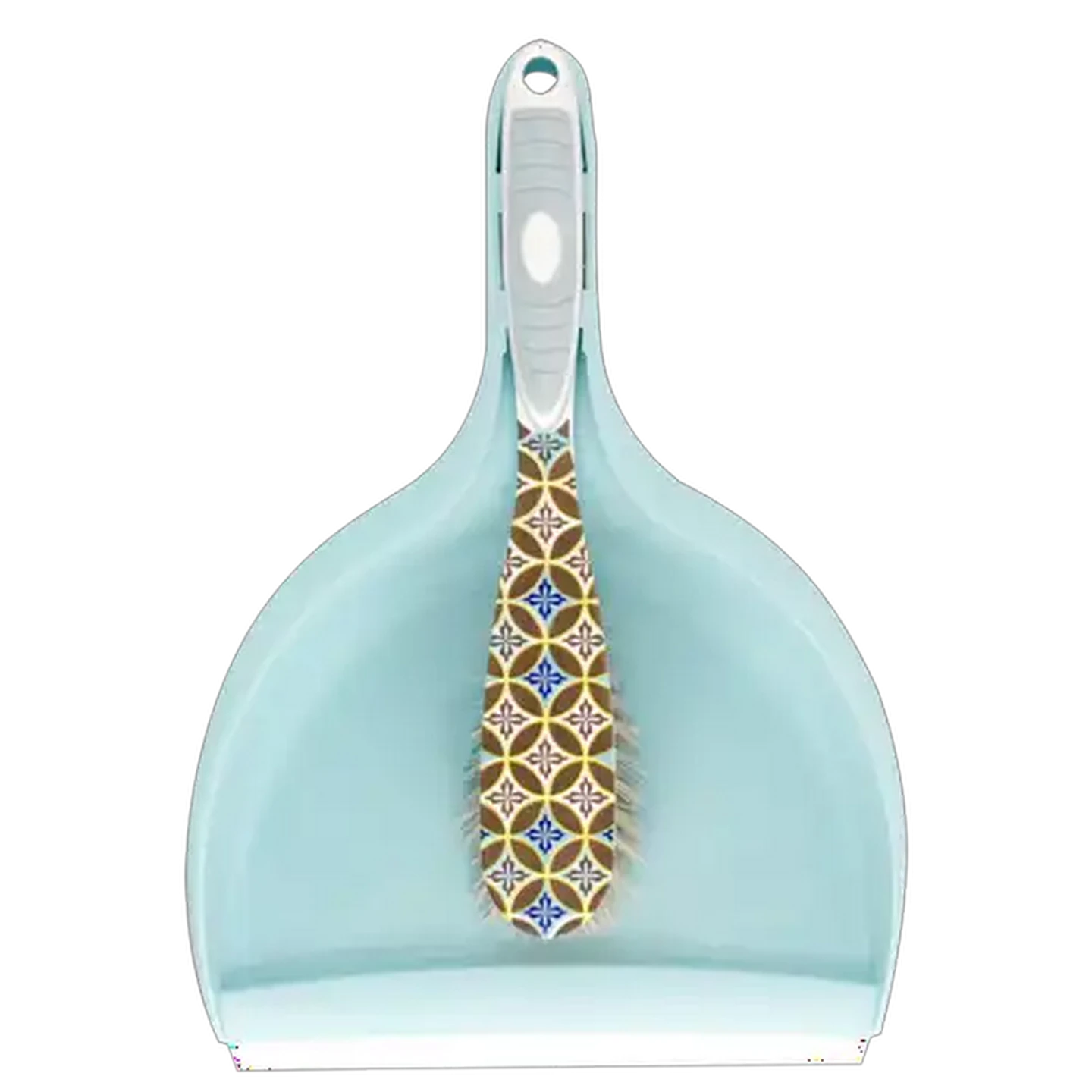 Image of Deco Blue Mosiac Dustpan & Brush
